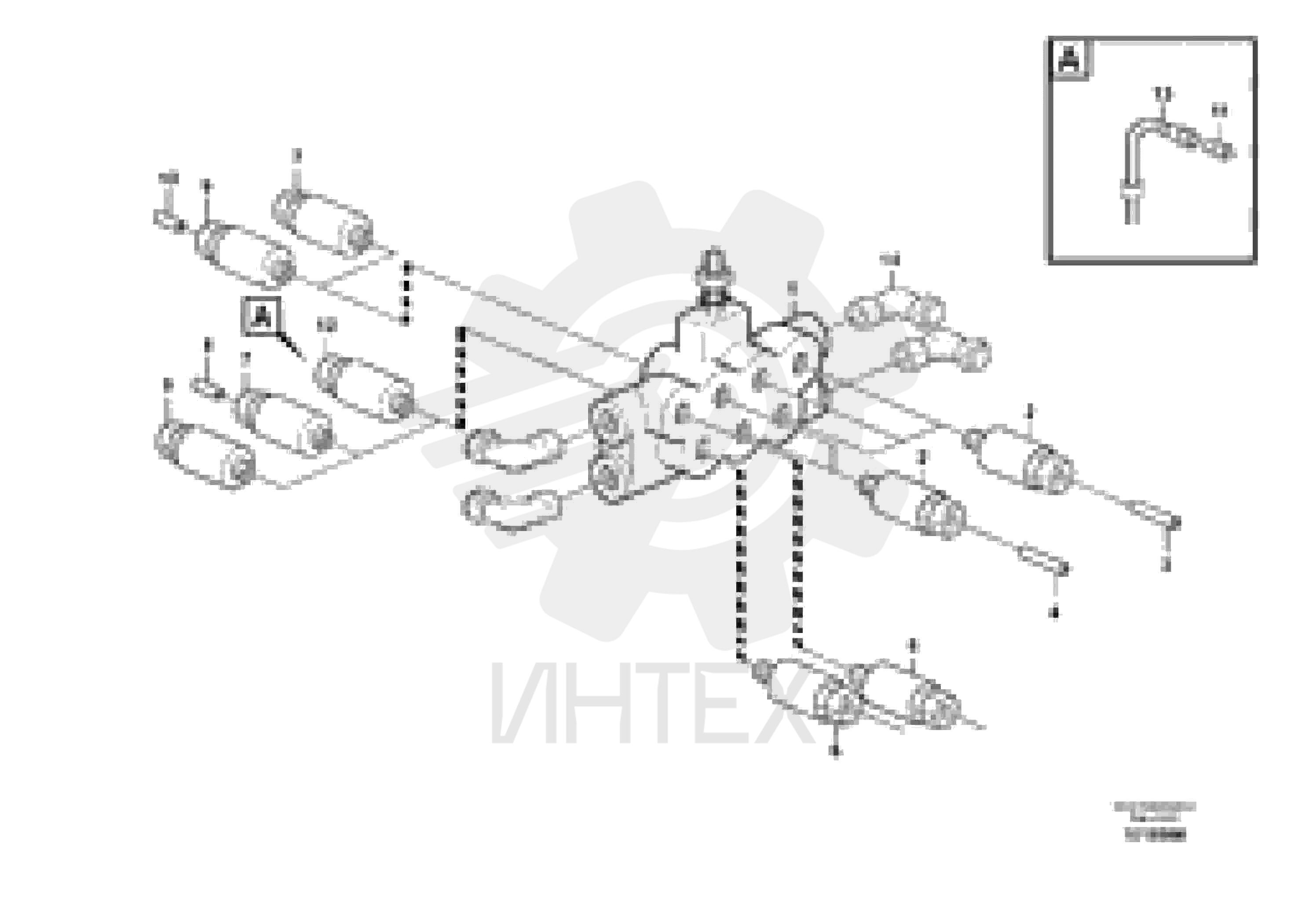 Distribution block VOE 11177109