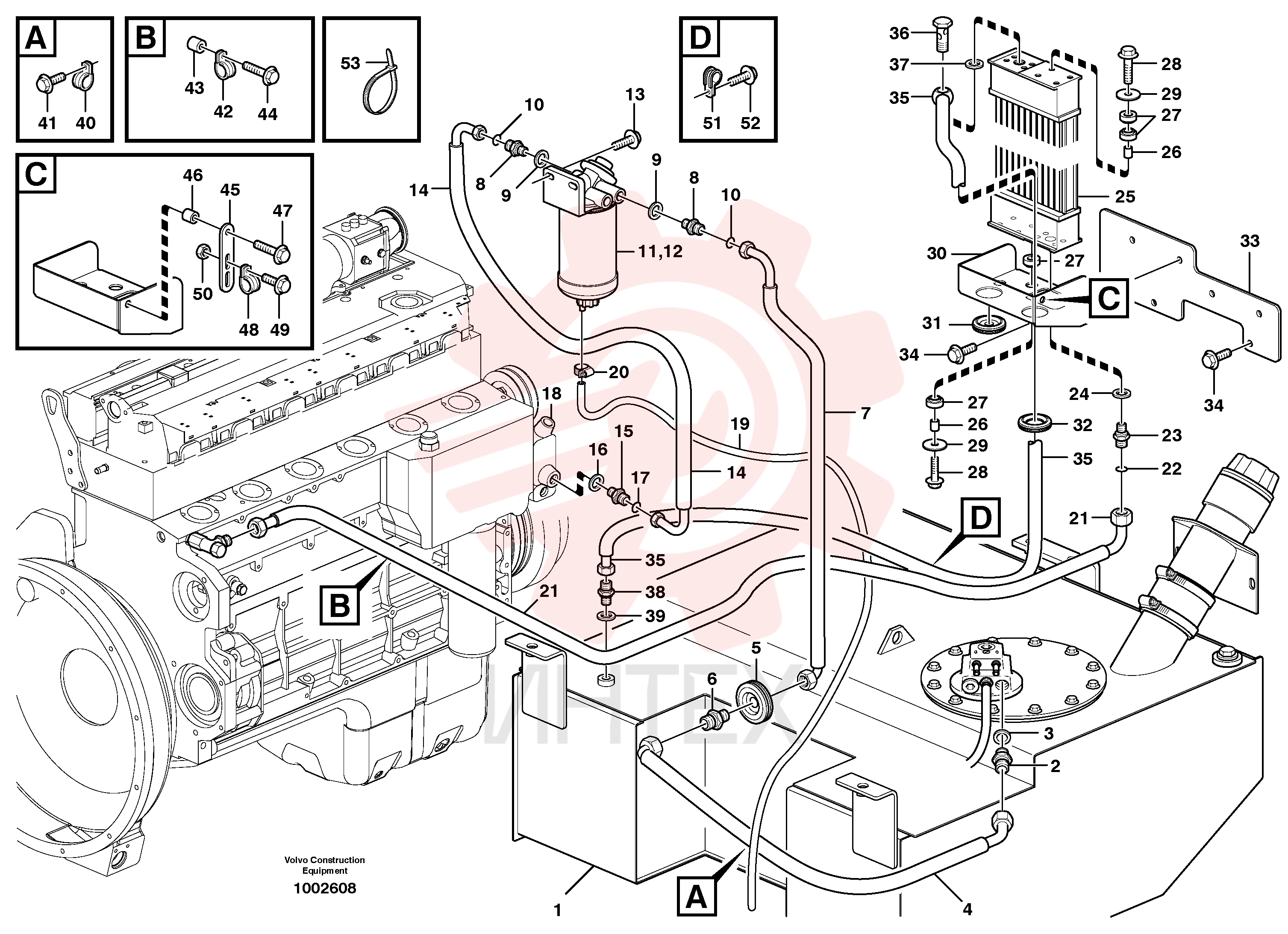 Fitting nut VOE 956984