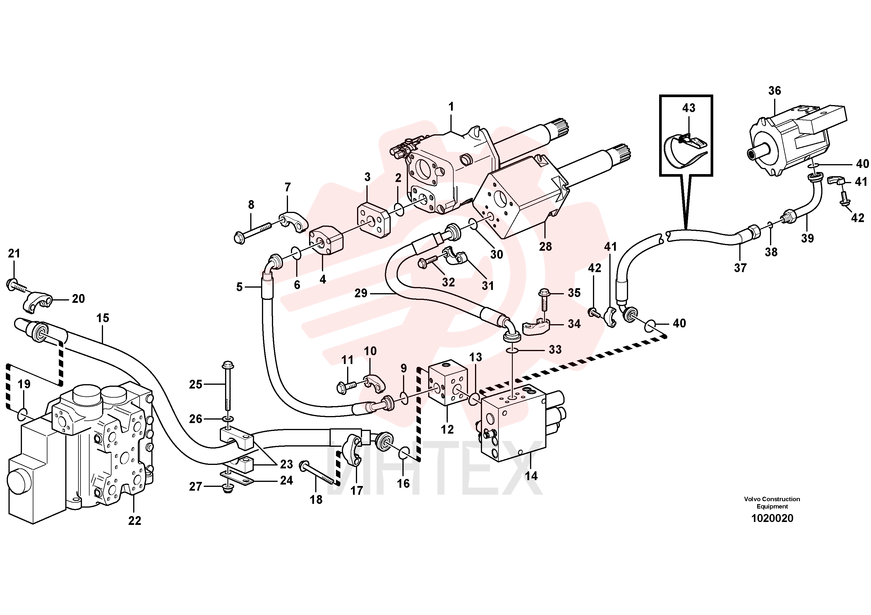 Flange half VOE 14048189