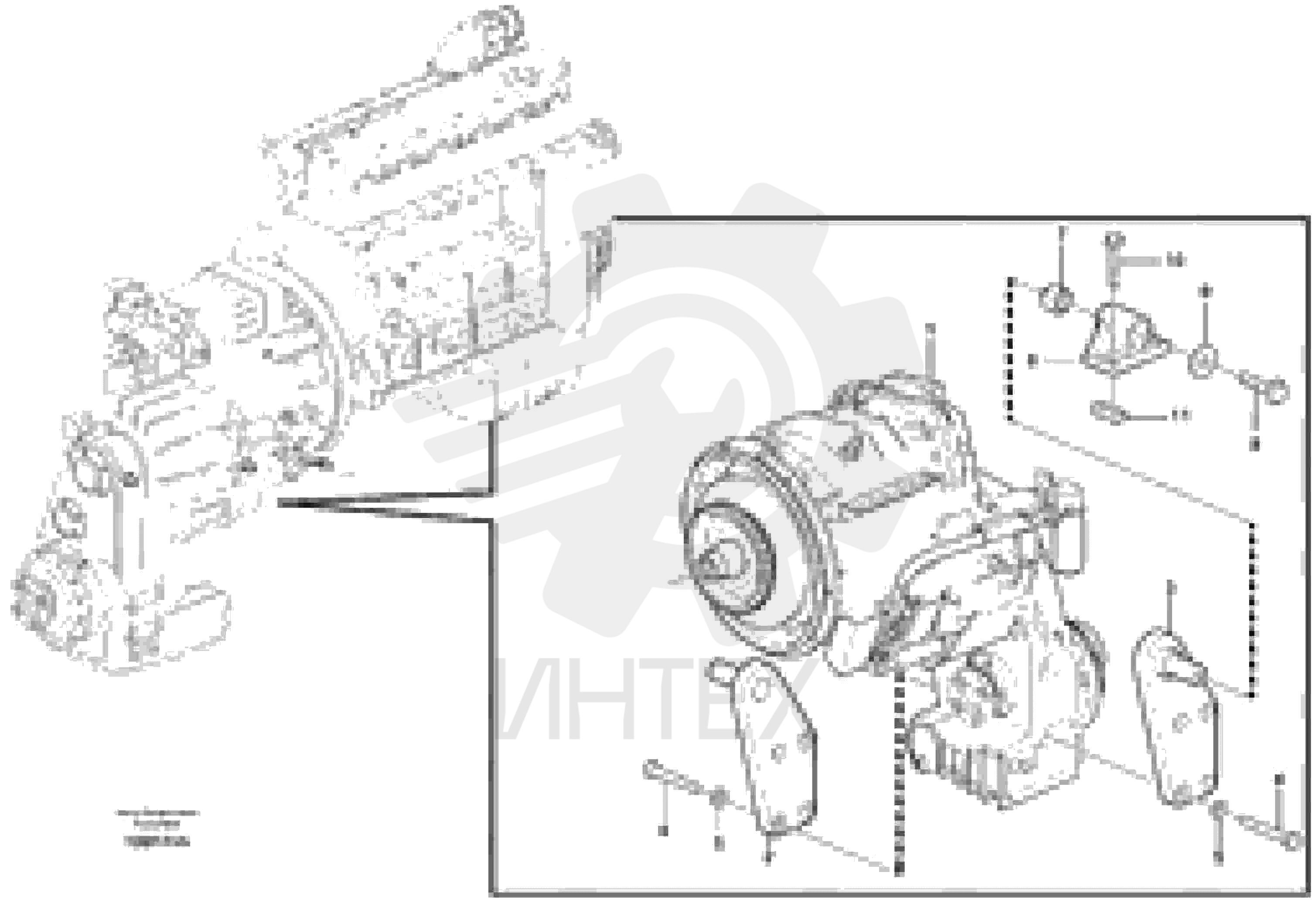 Flange screw VOE 13968302 (1)