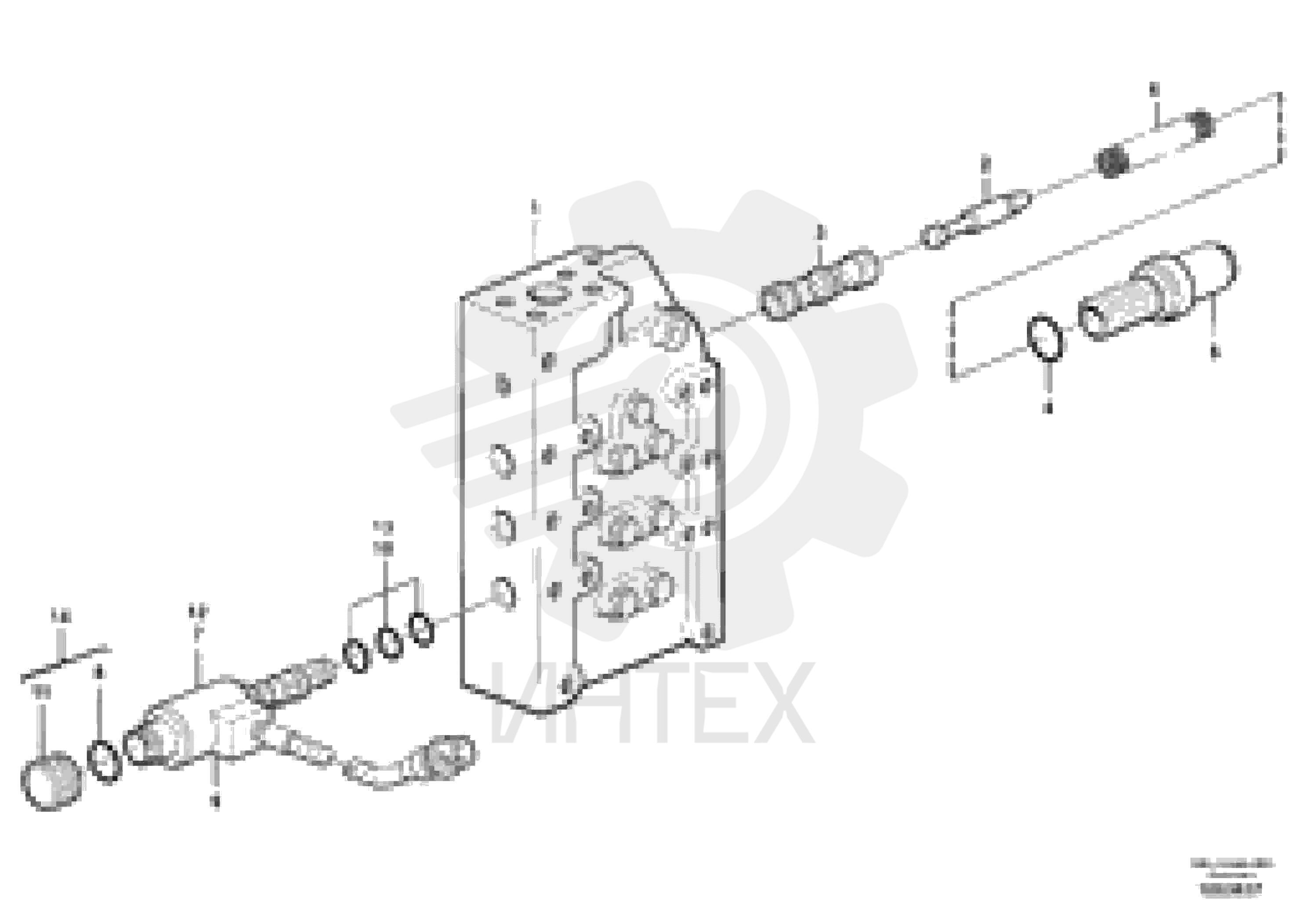 Gear selector valve VOE 11144058 (2)