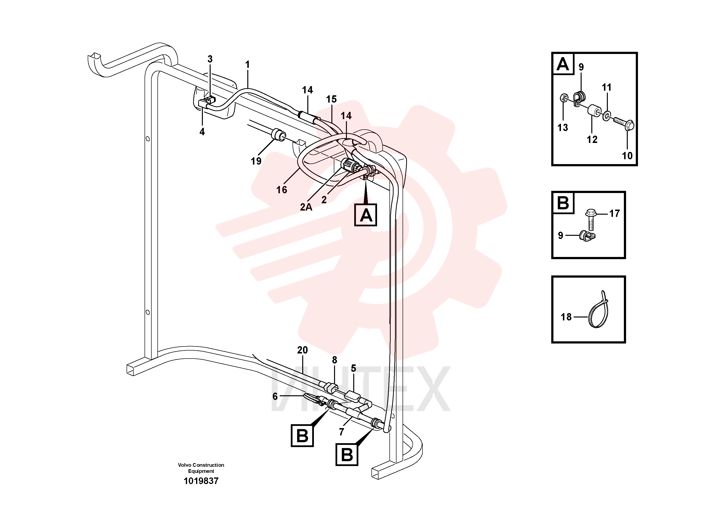 Joint nipple VOE 1095059