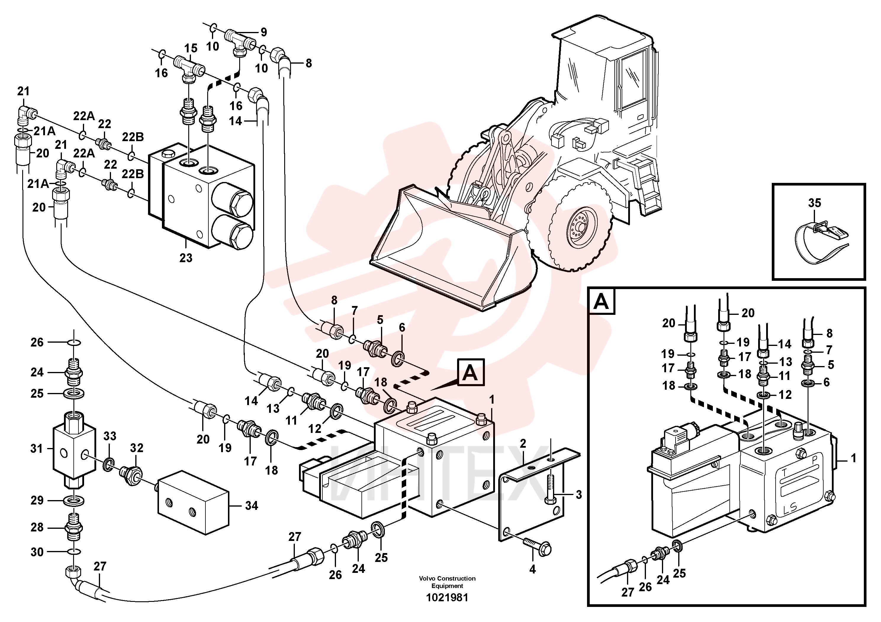 Кольцо уплотнительное (О-кольцо) VOE 4880663 (3)