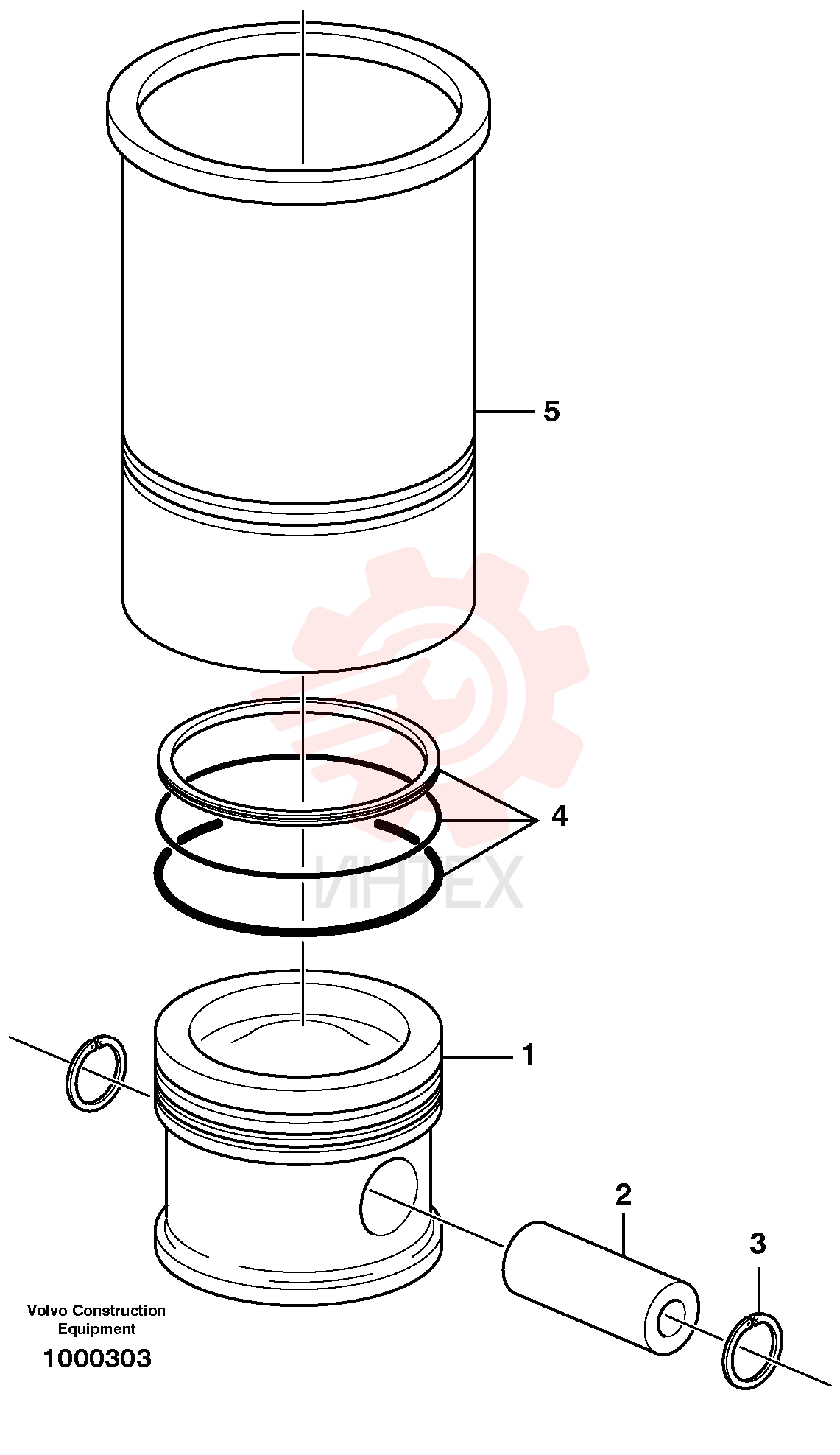 Piston Pin VOE 20405577