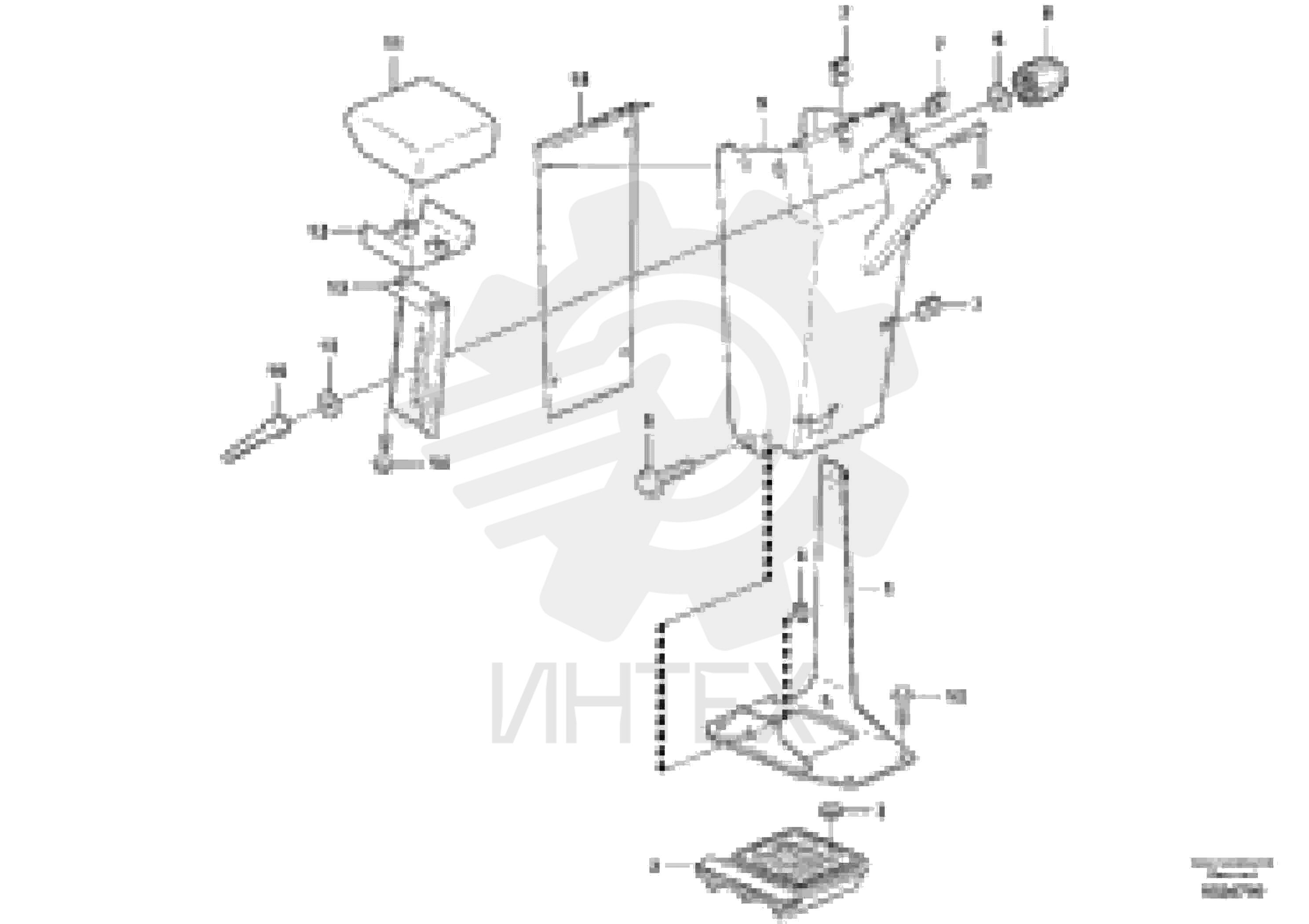 Gear lever carrier VOE 11412630