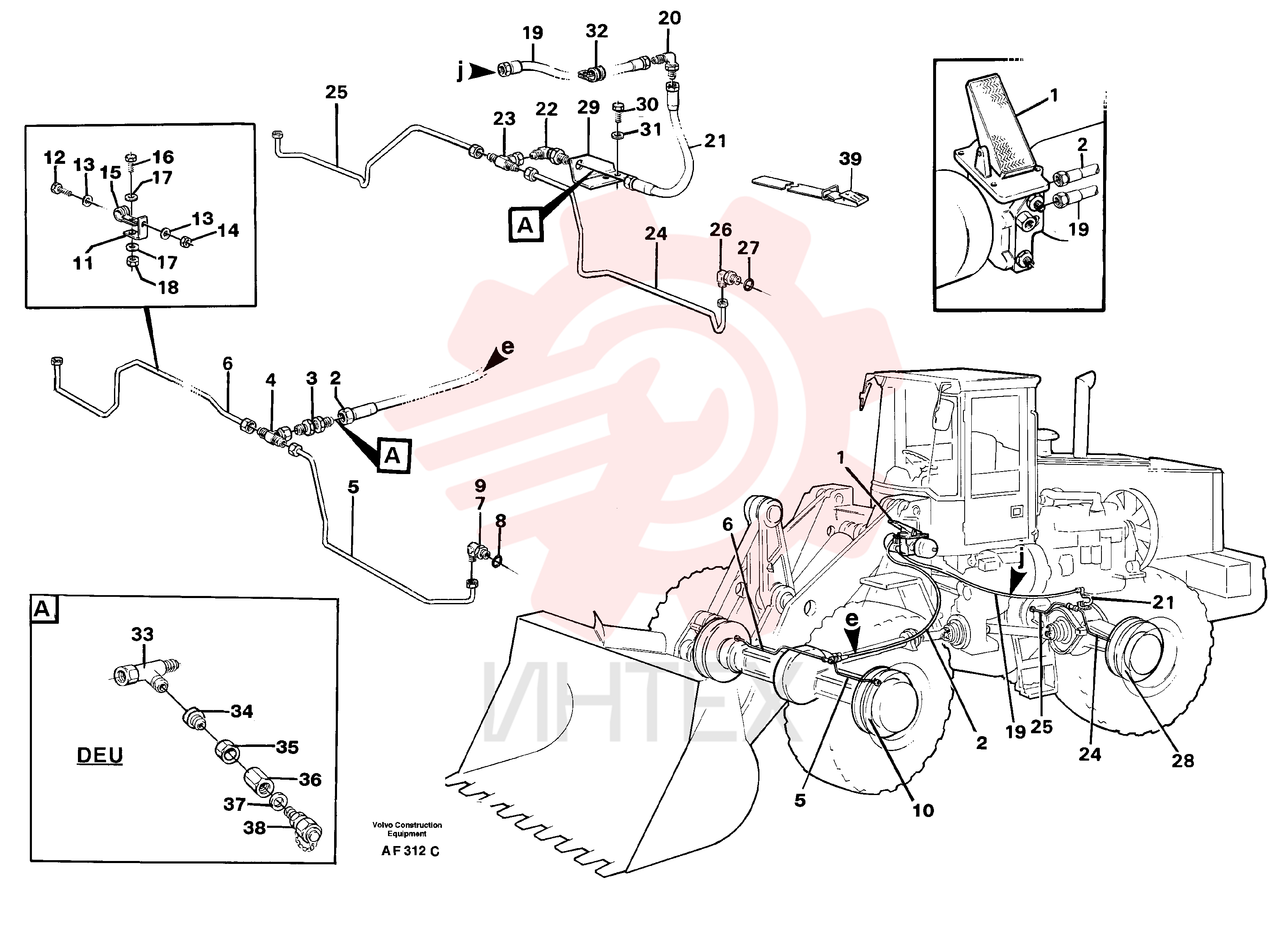 Hose assembly VOE 13933721