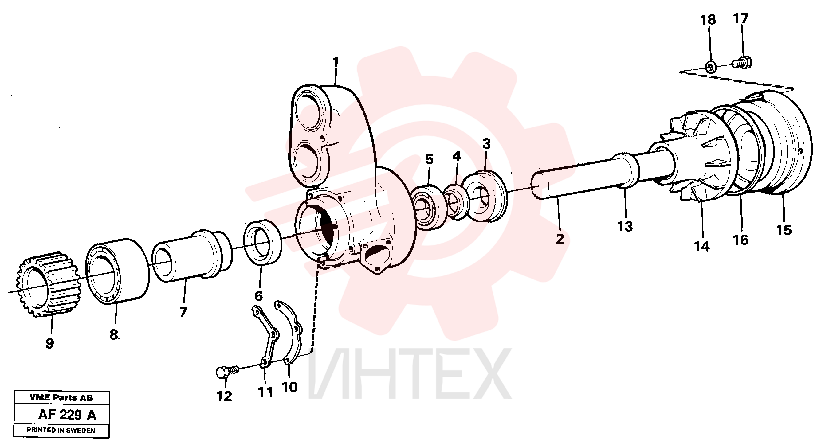 Impeller VOE 1675944