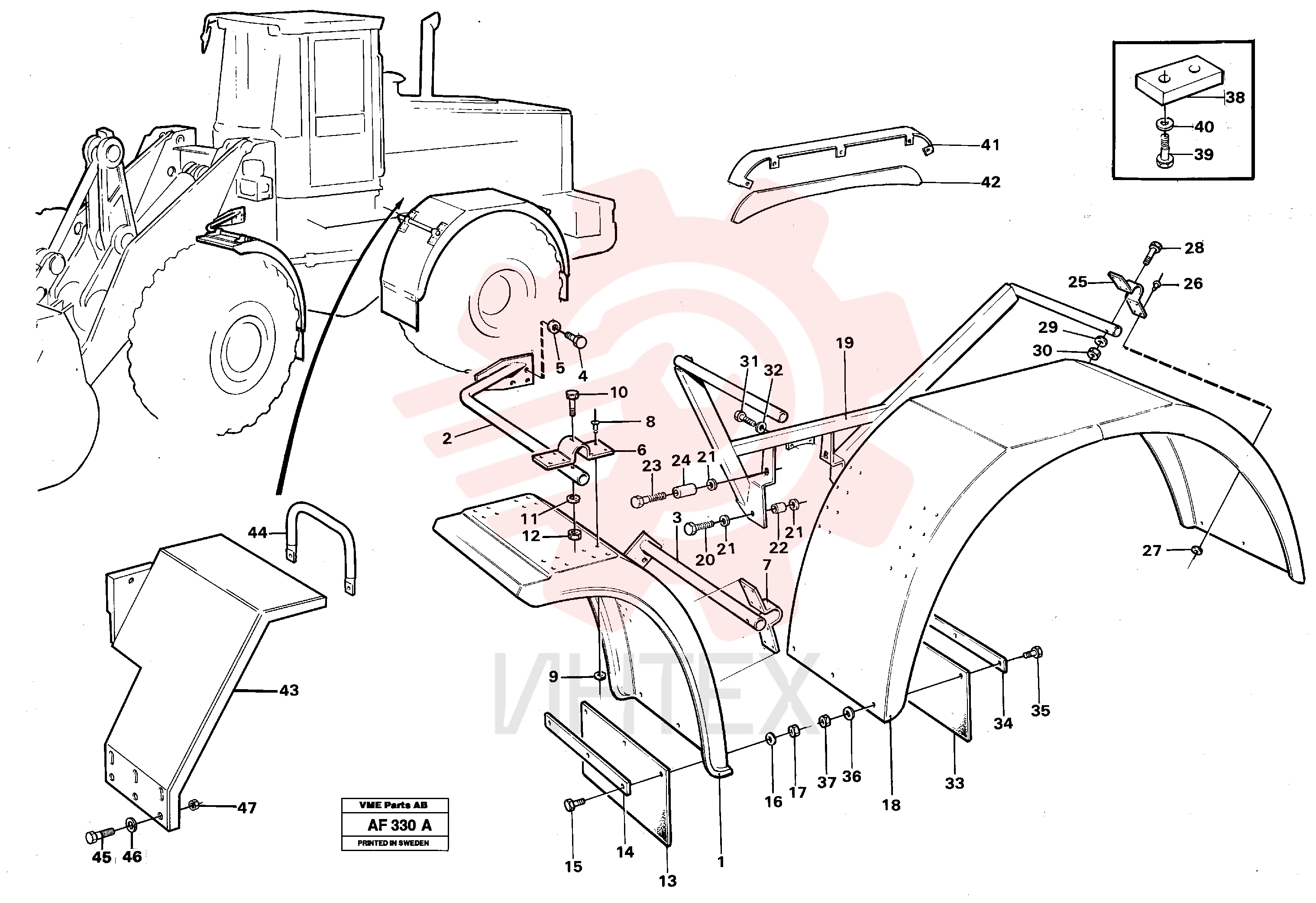 Mudguard VOE 11025670