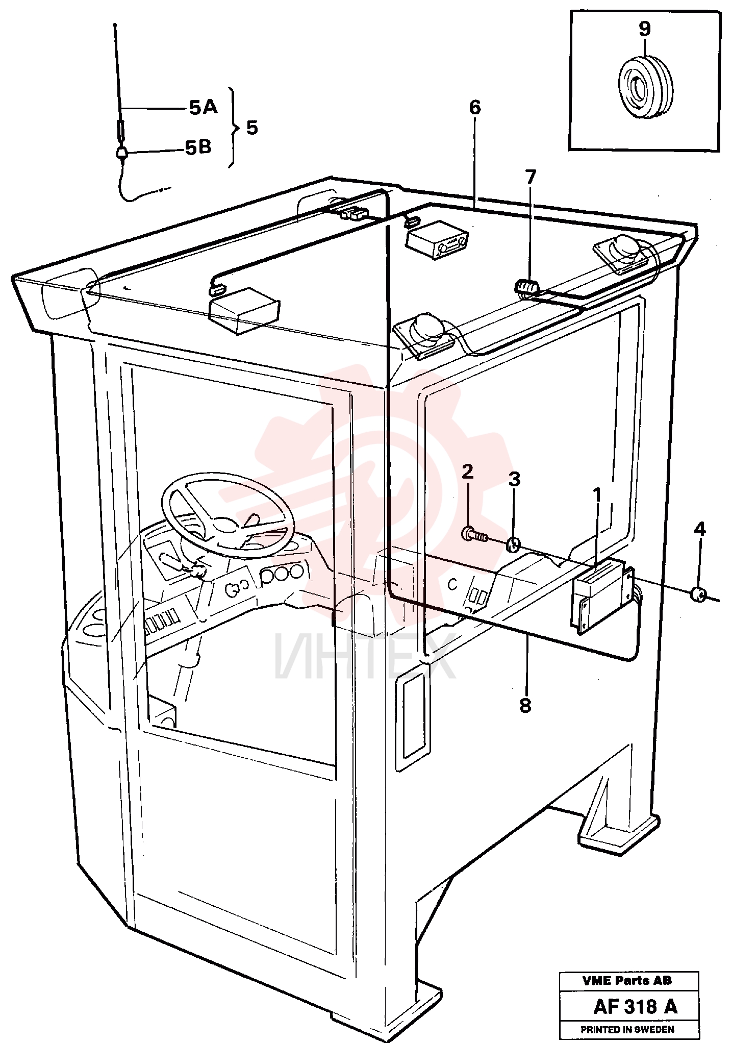 Voltage converter VOE 8156774