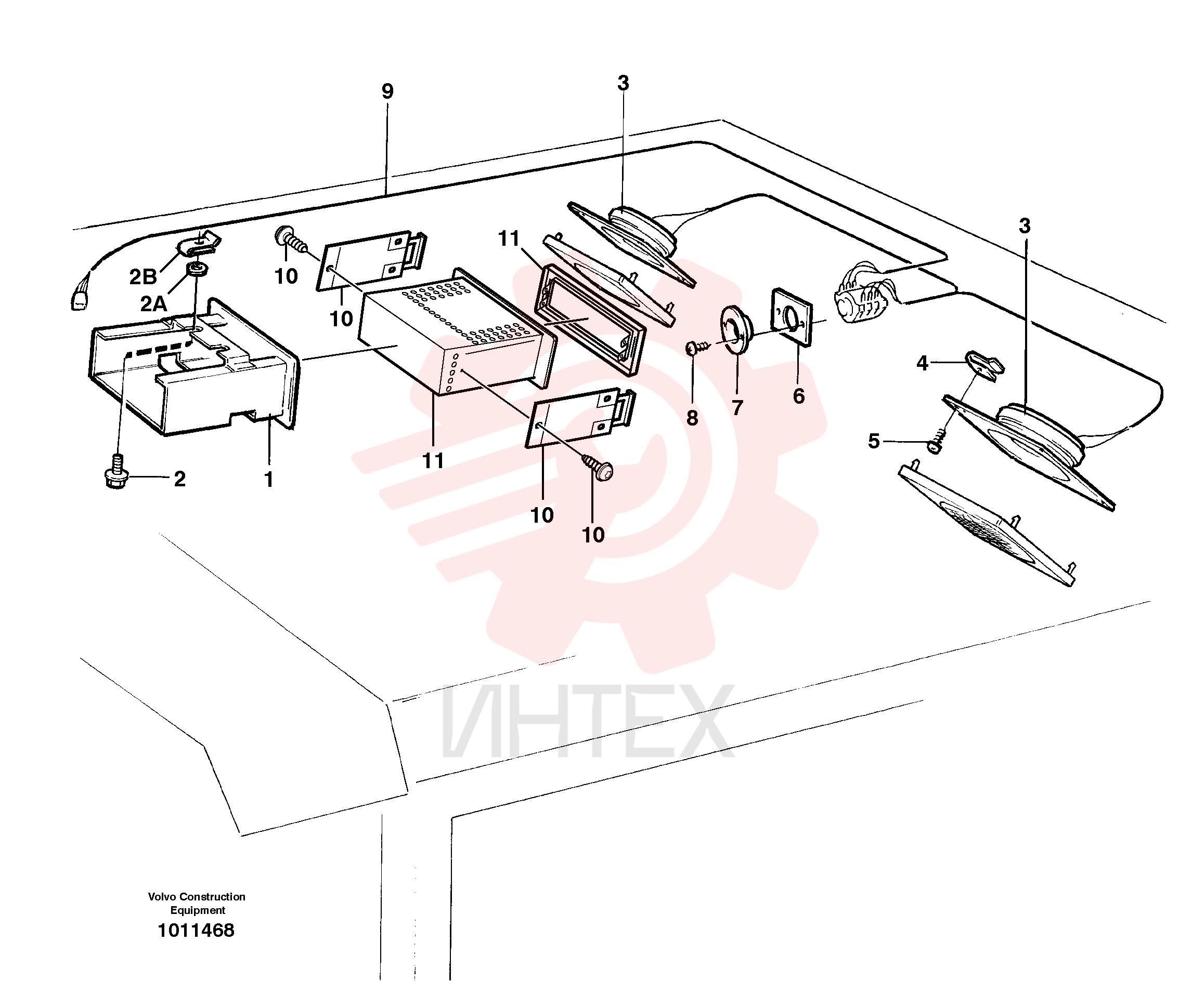 Cable harness VOE 11170815