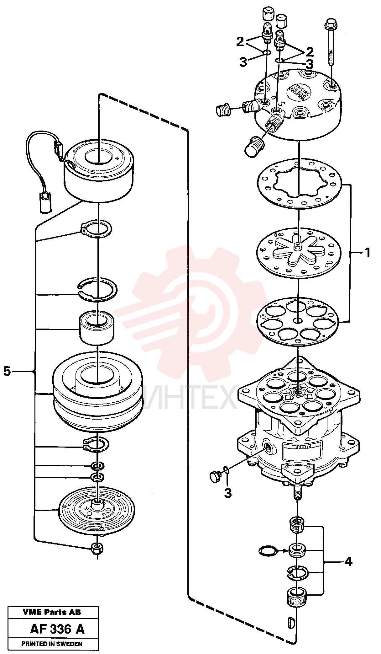 Compressor VOE 11007070