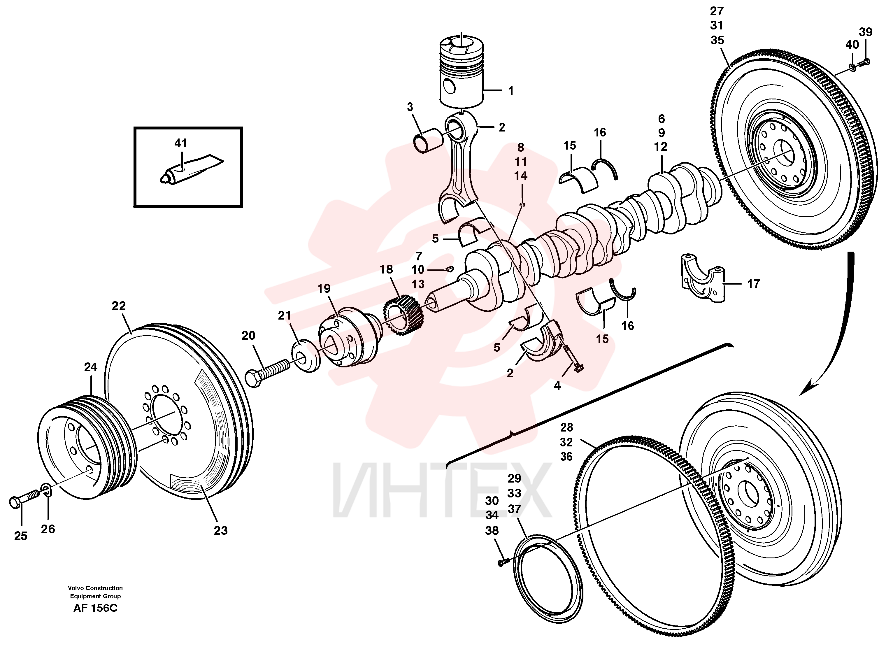 Connecting Rod VOE 422706