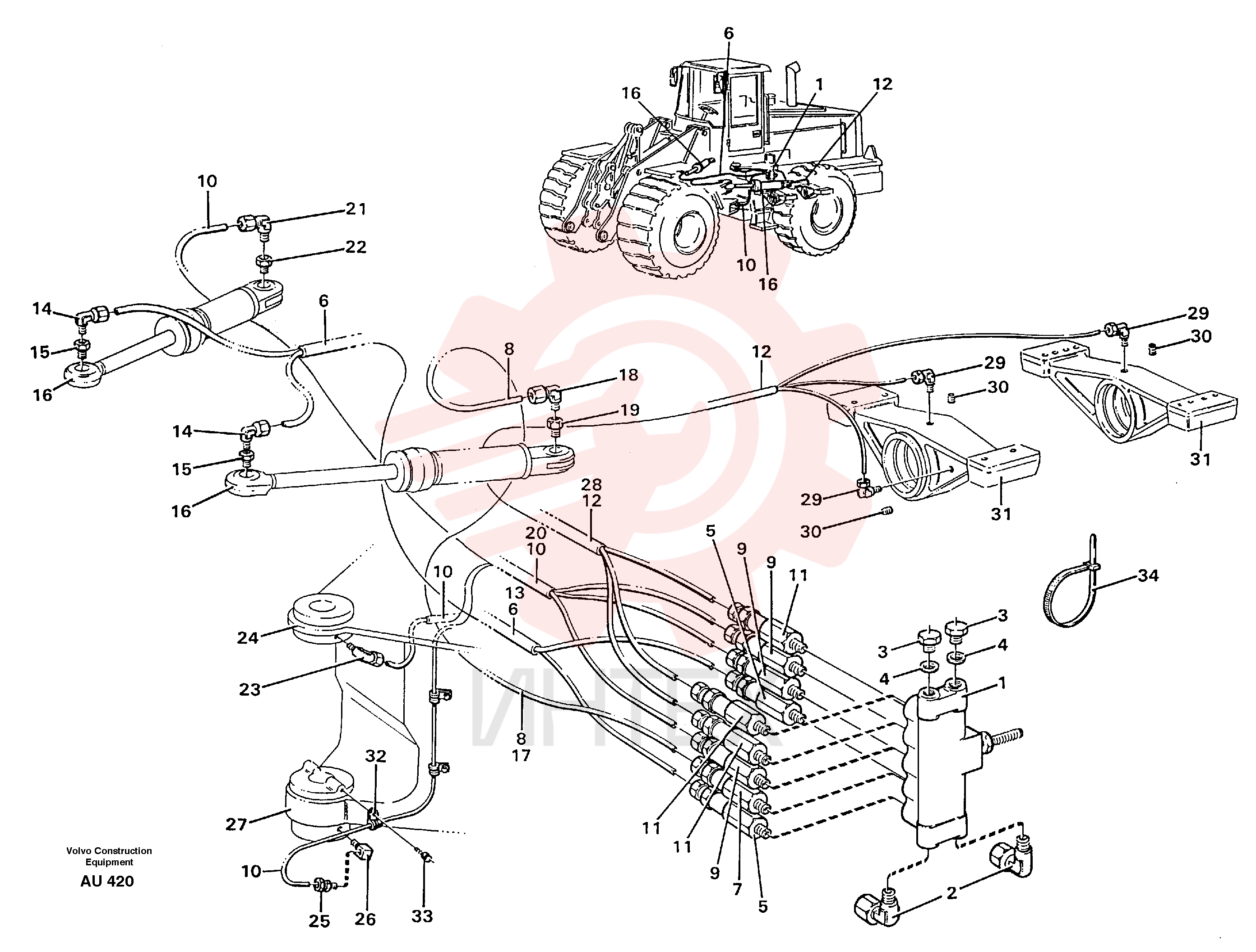 Distribution block VOE 11702410 (2)