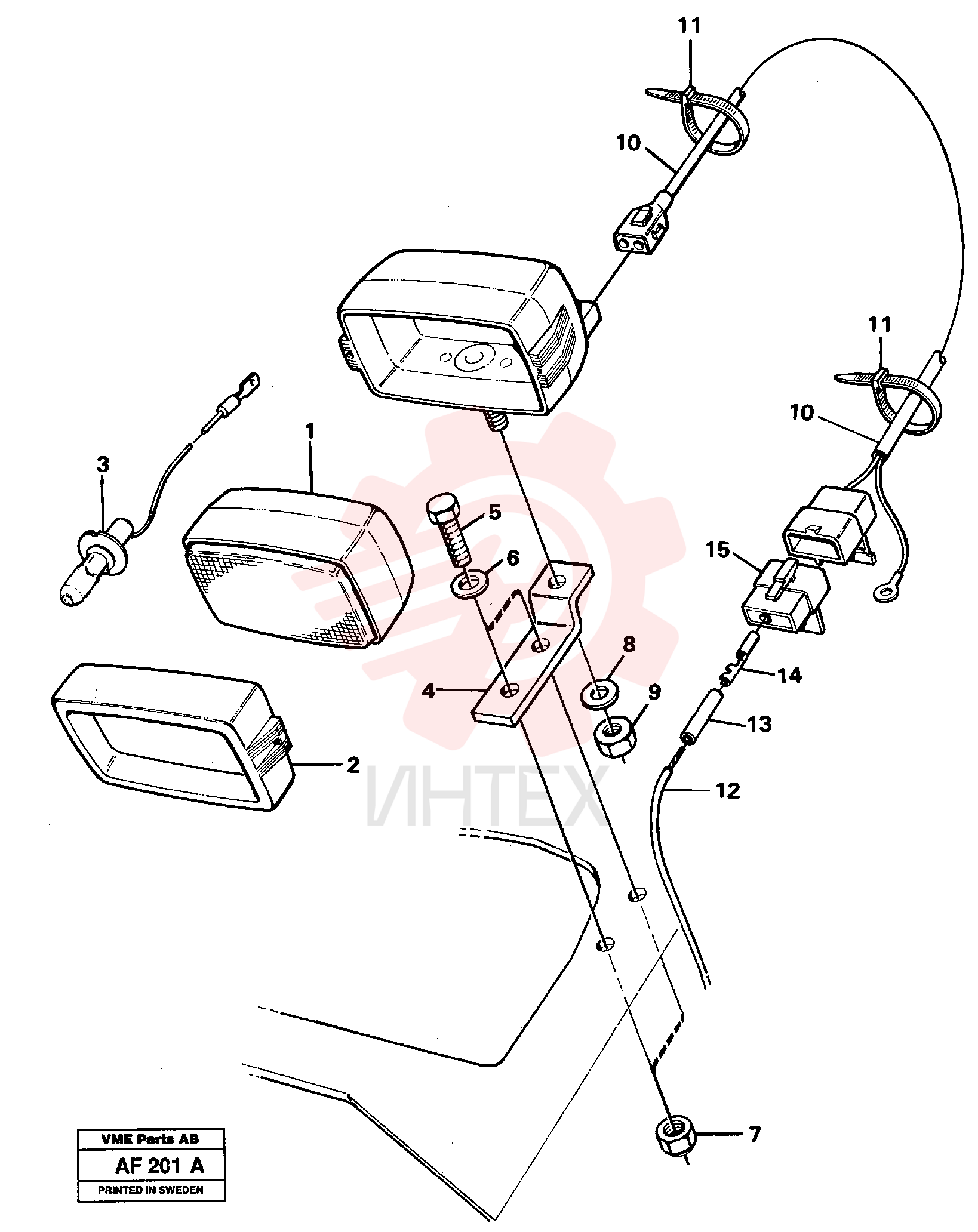 Фара VOE 11039268 (2)