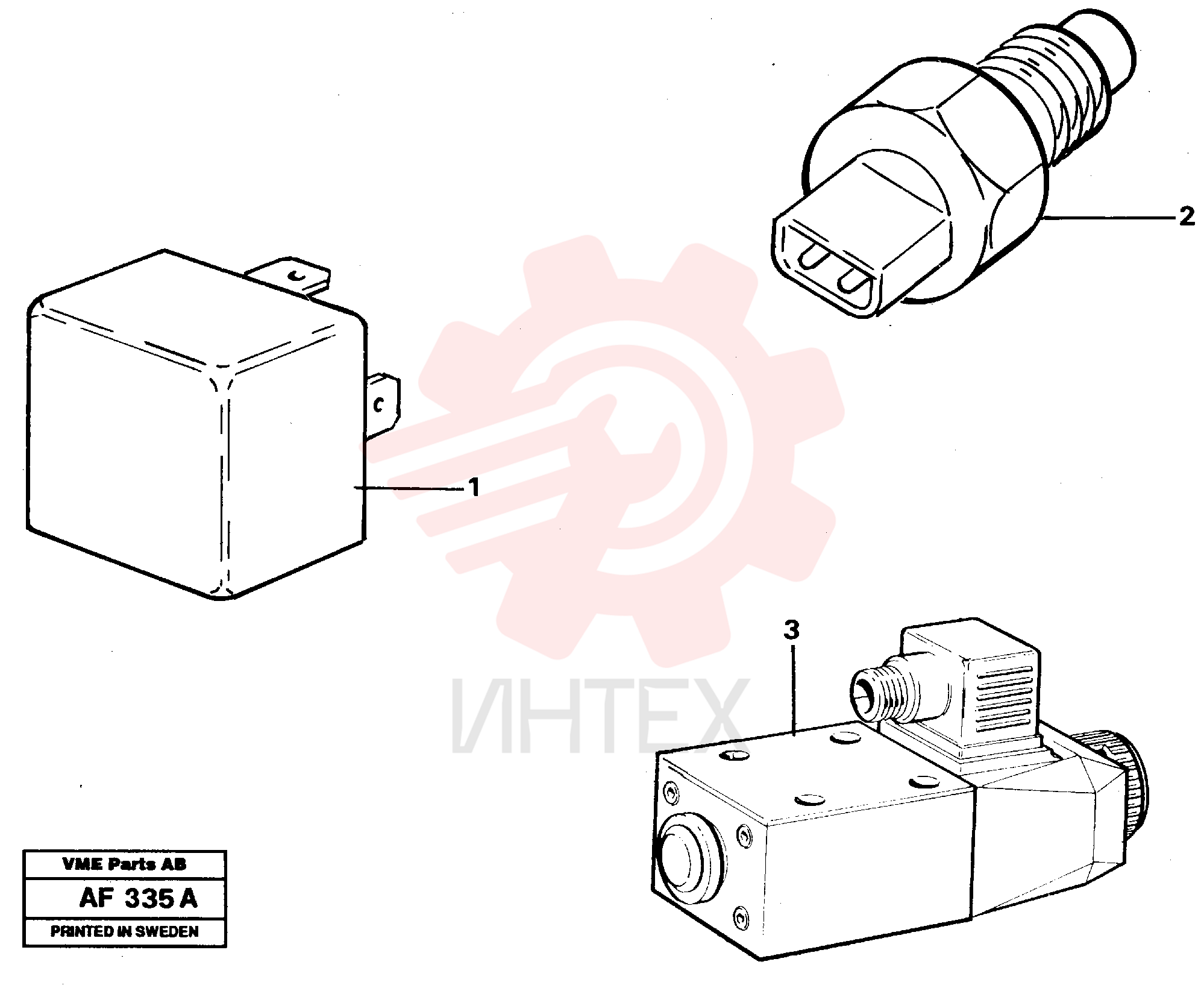 Flasher unit VOE 11039244