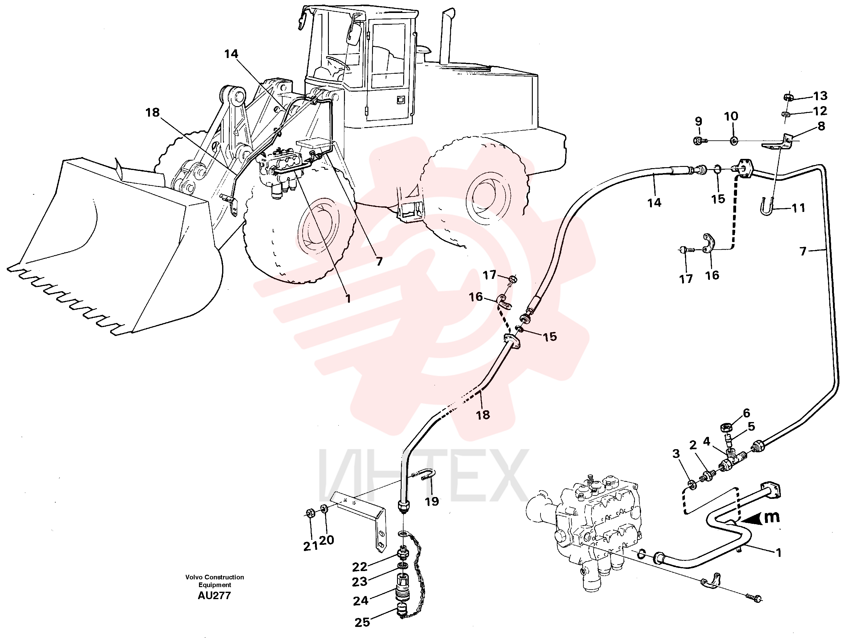 Hose assembly VOE 13933690