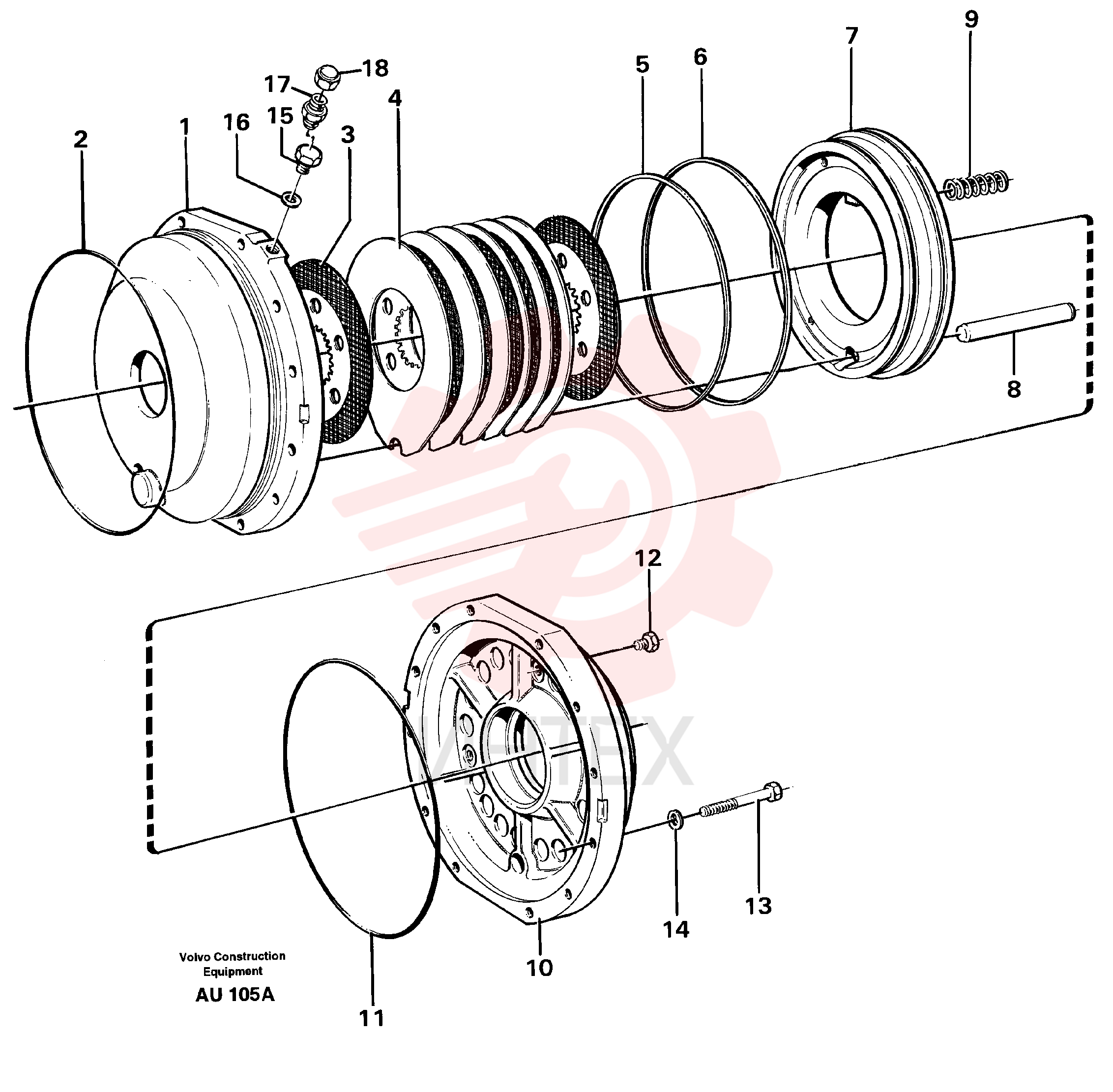 Крышка VOE 11037862