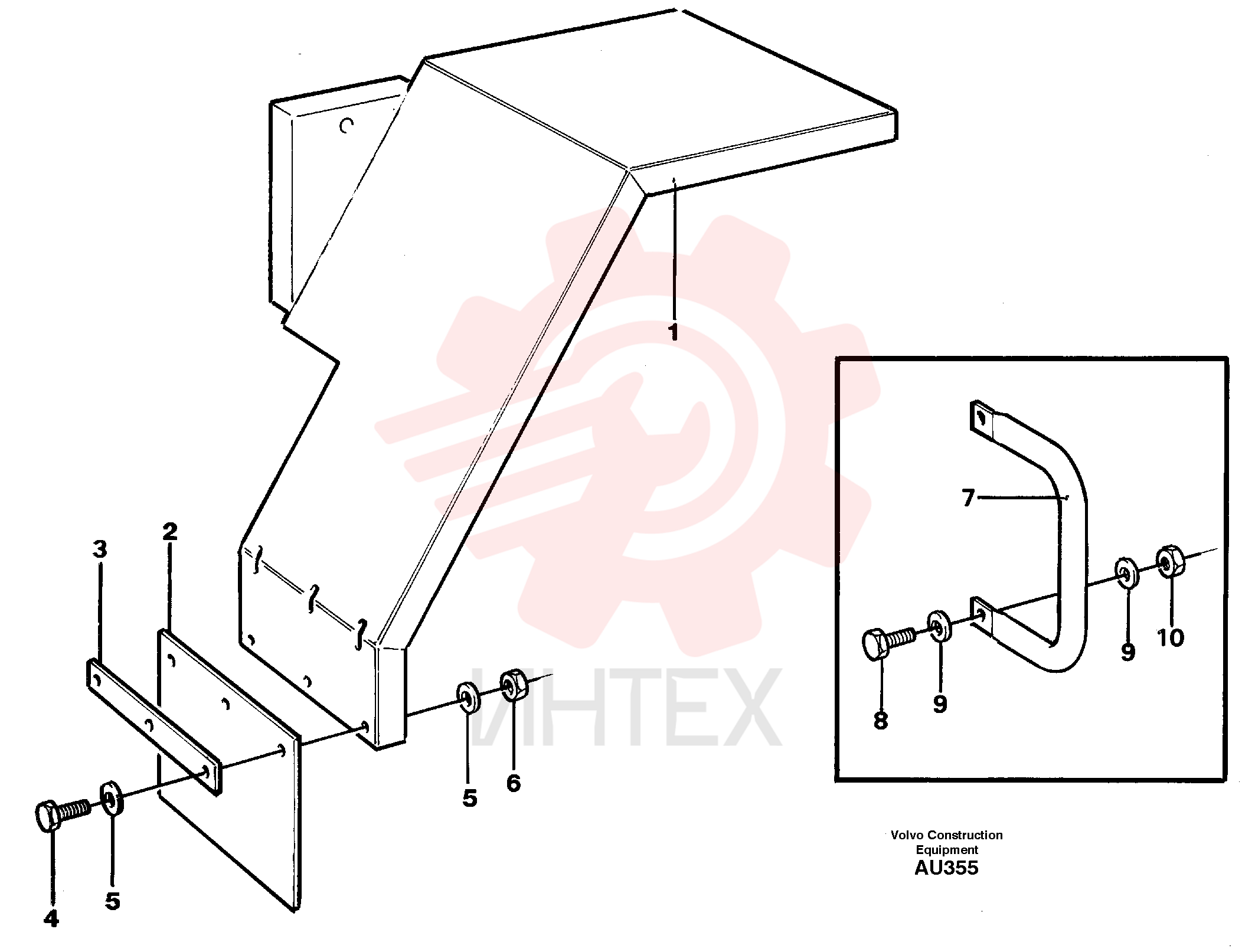 Mudguard VOE 11026555 (2)