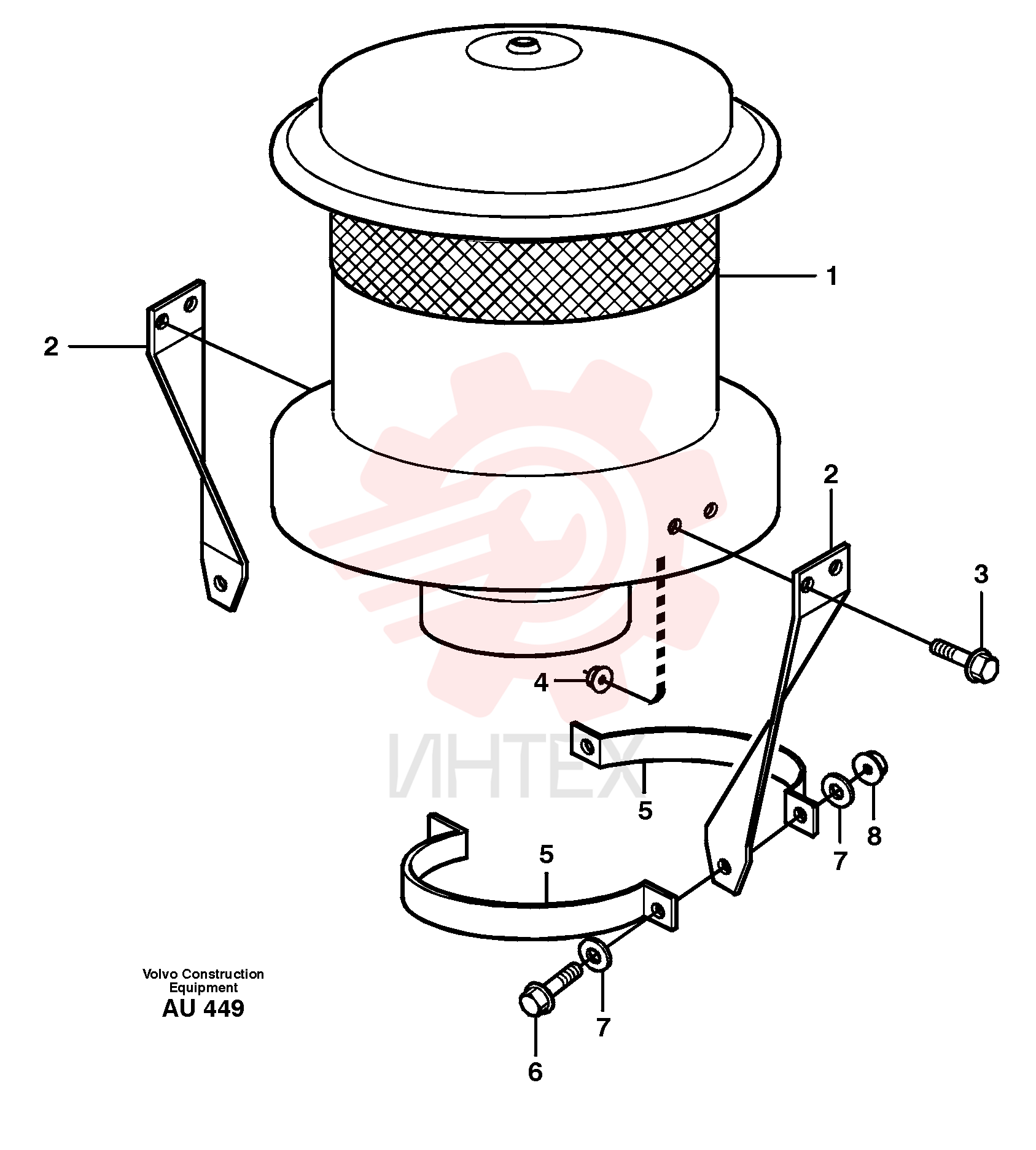 Pre-cleaner VOE 15025920