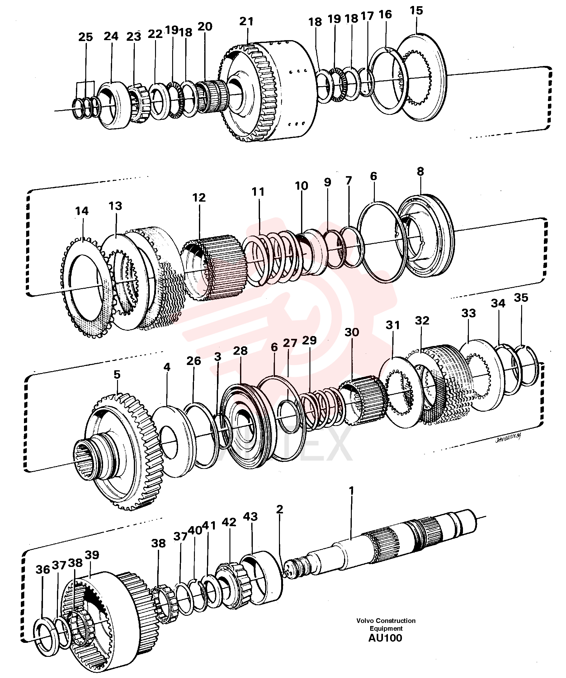 Pressure Plate VOE 11037828 (1)