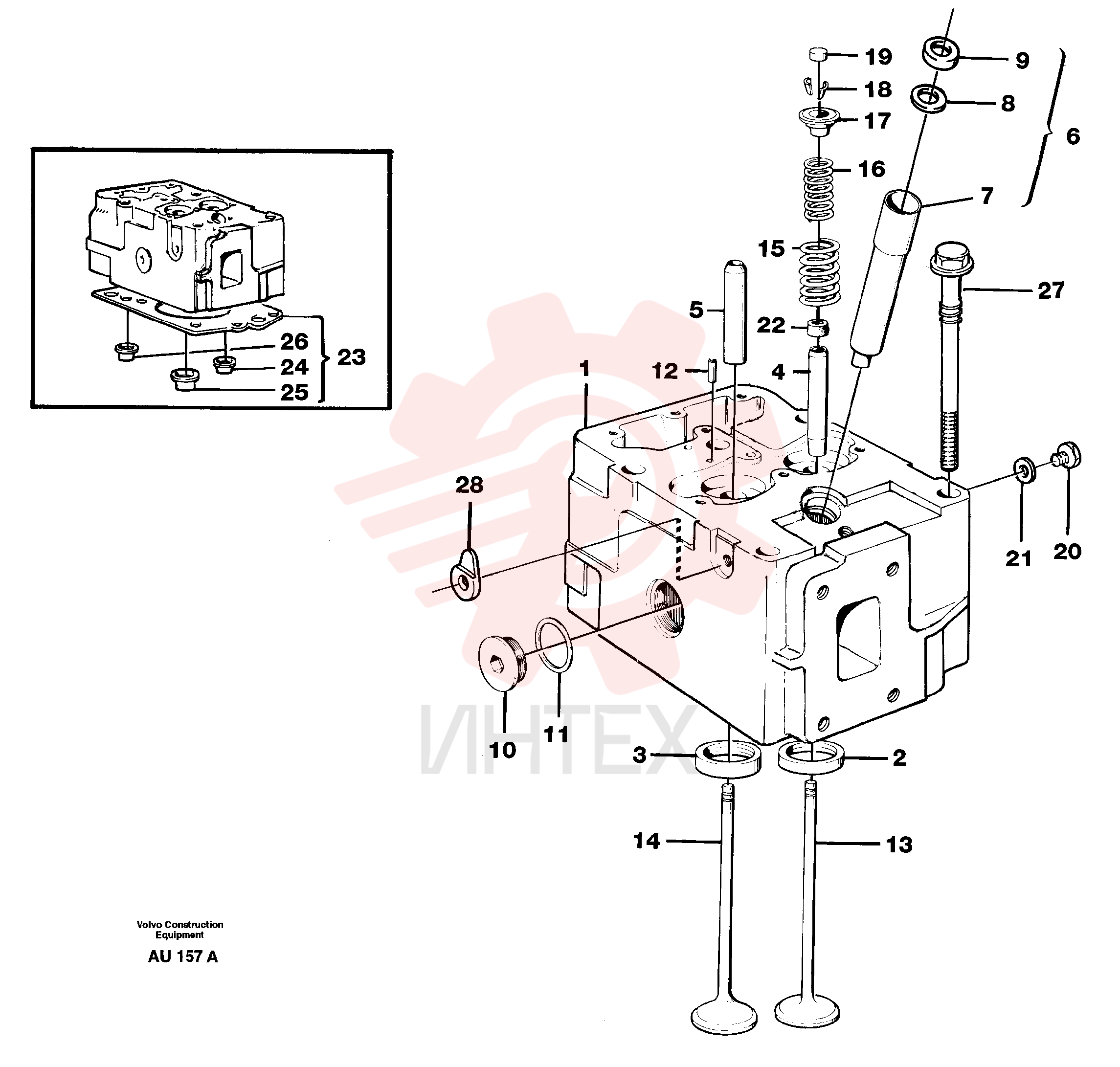 Valve seat VOE 1545885