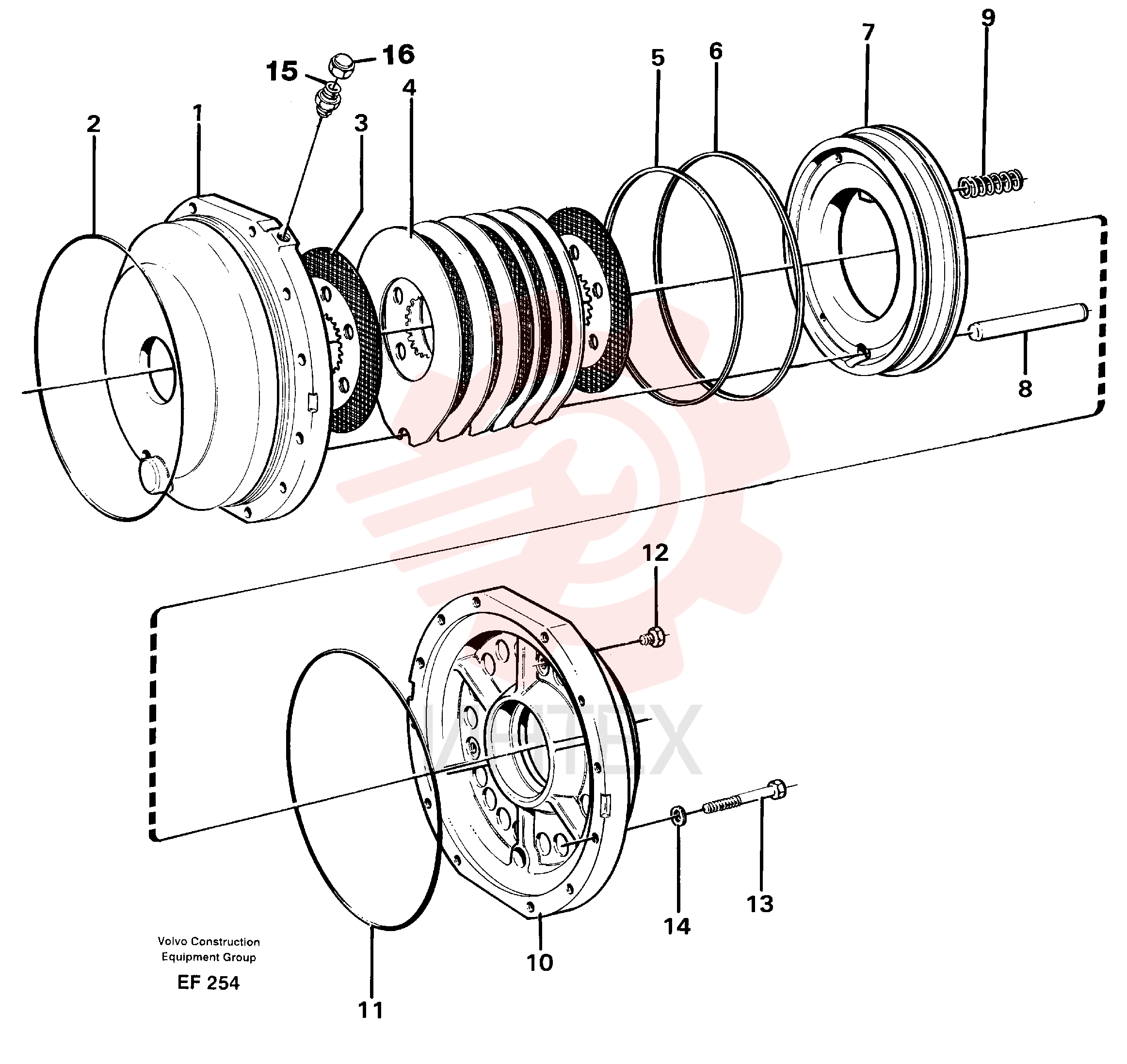 Brake housing