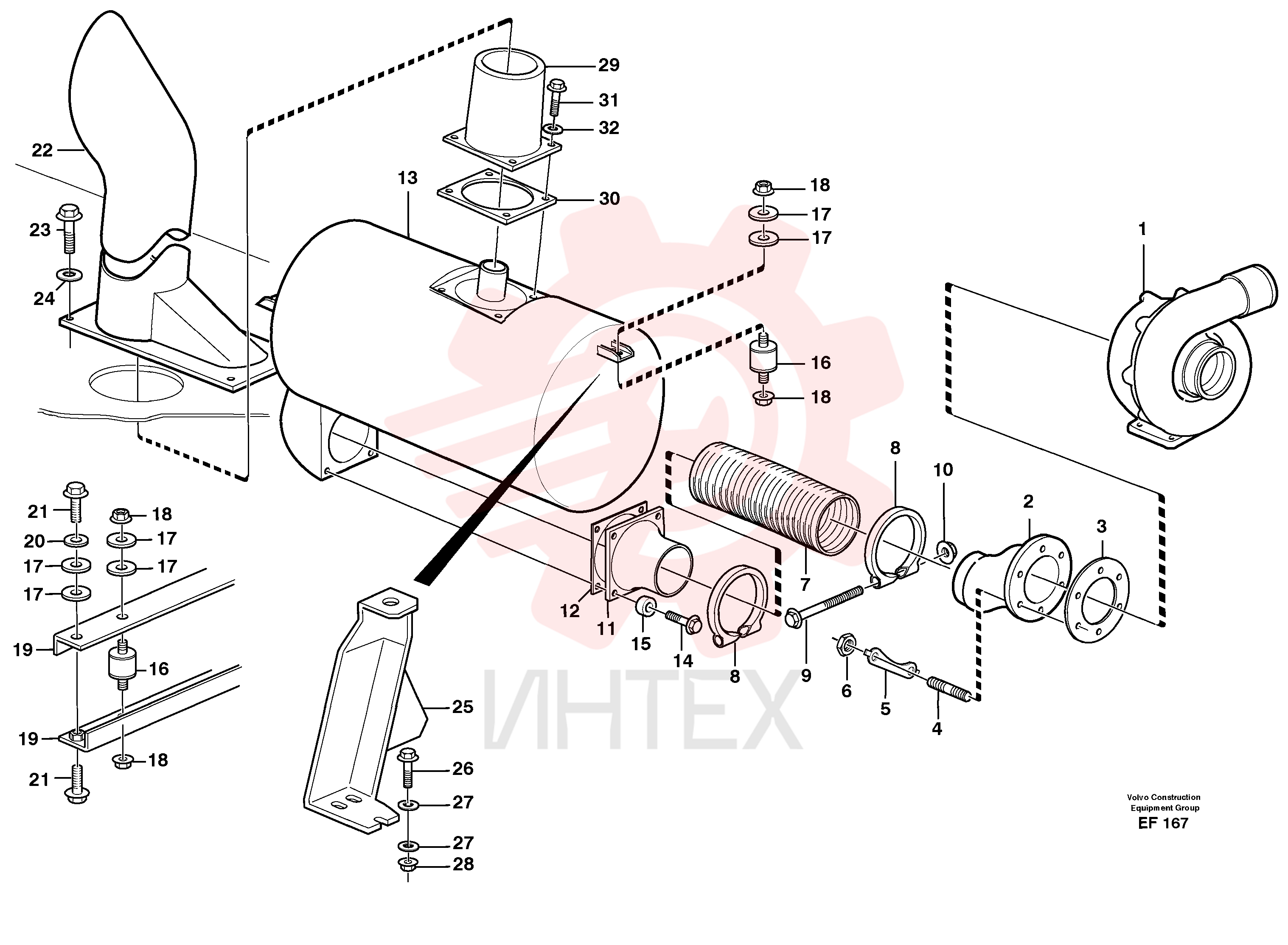 Flange screw VOE 965195