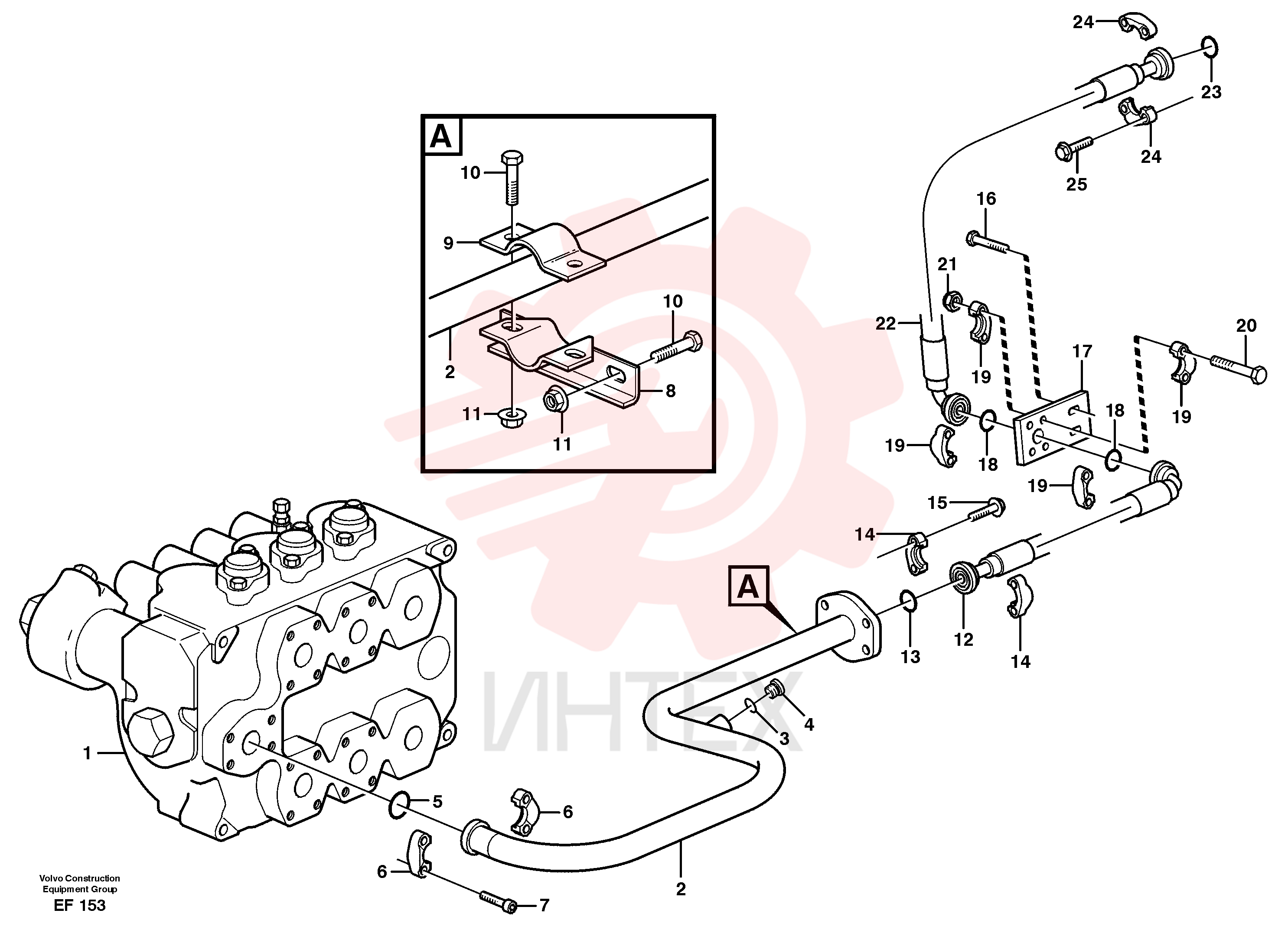 Flange screw VOE 13965191