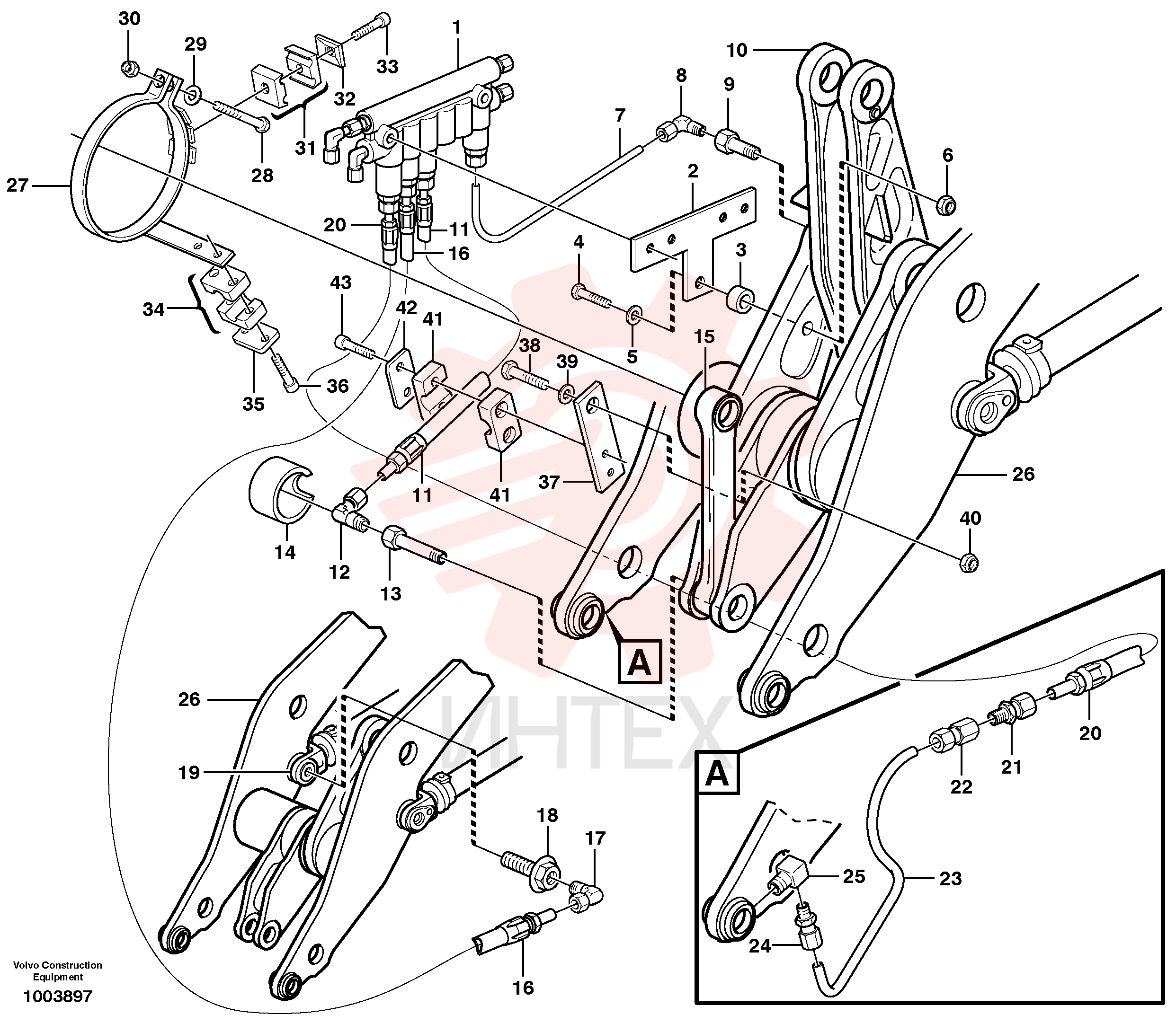 Lubricating hose