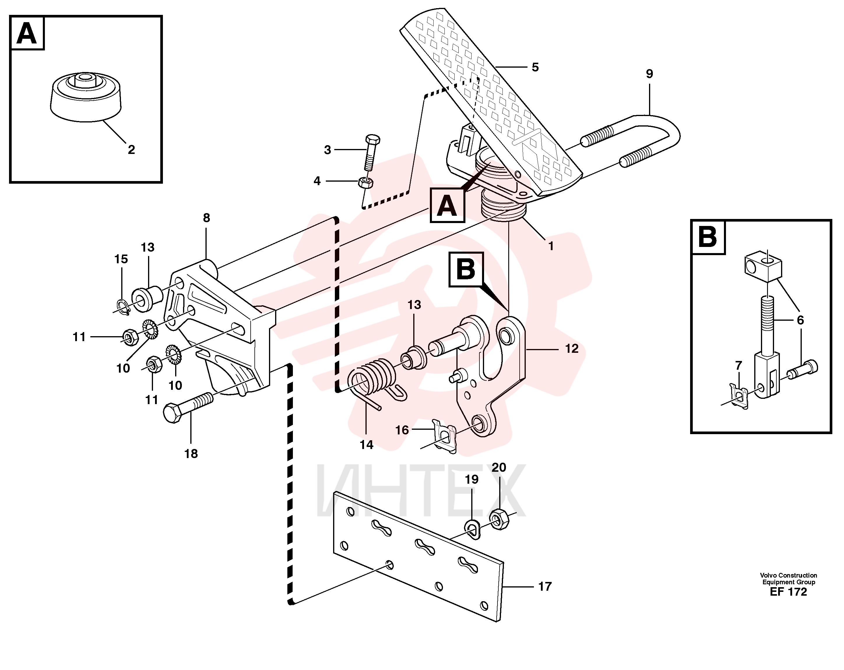 Pedal VOE 4940759 (2)