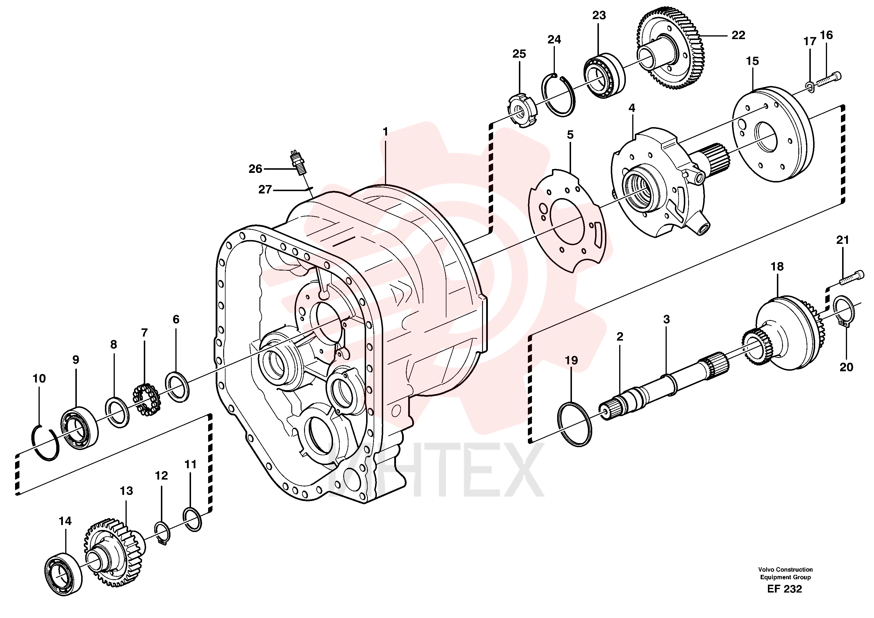 Retaining ring VOE 13949905