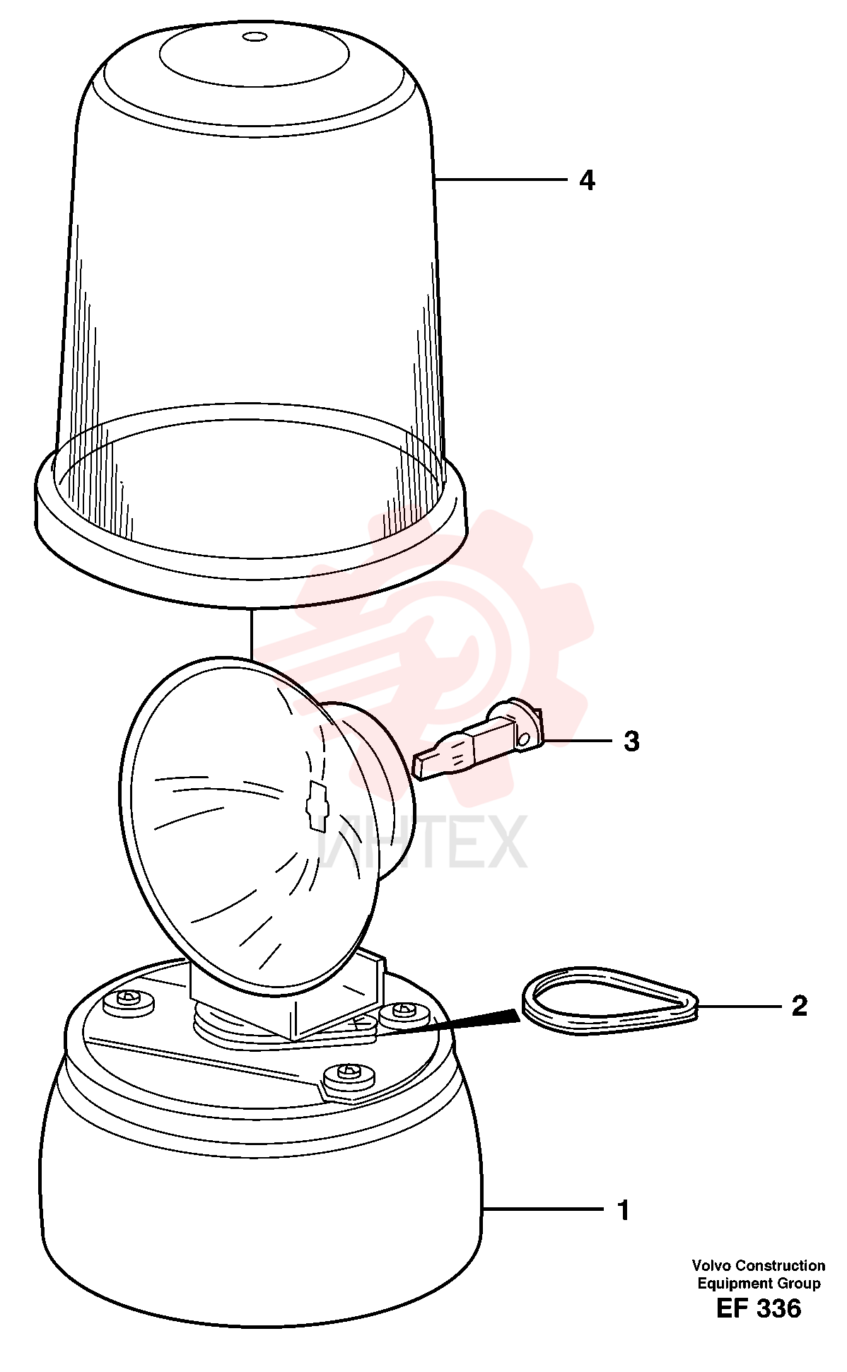 Rotating Beacon VOE 11039291
