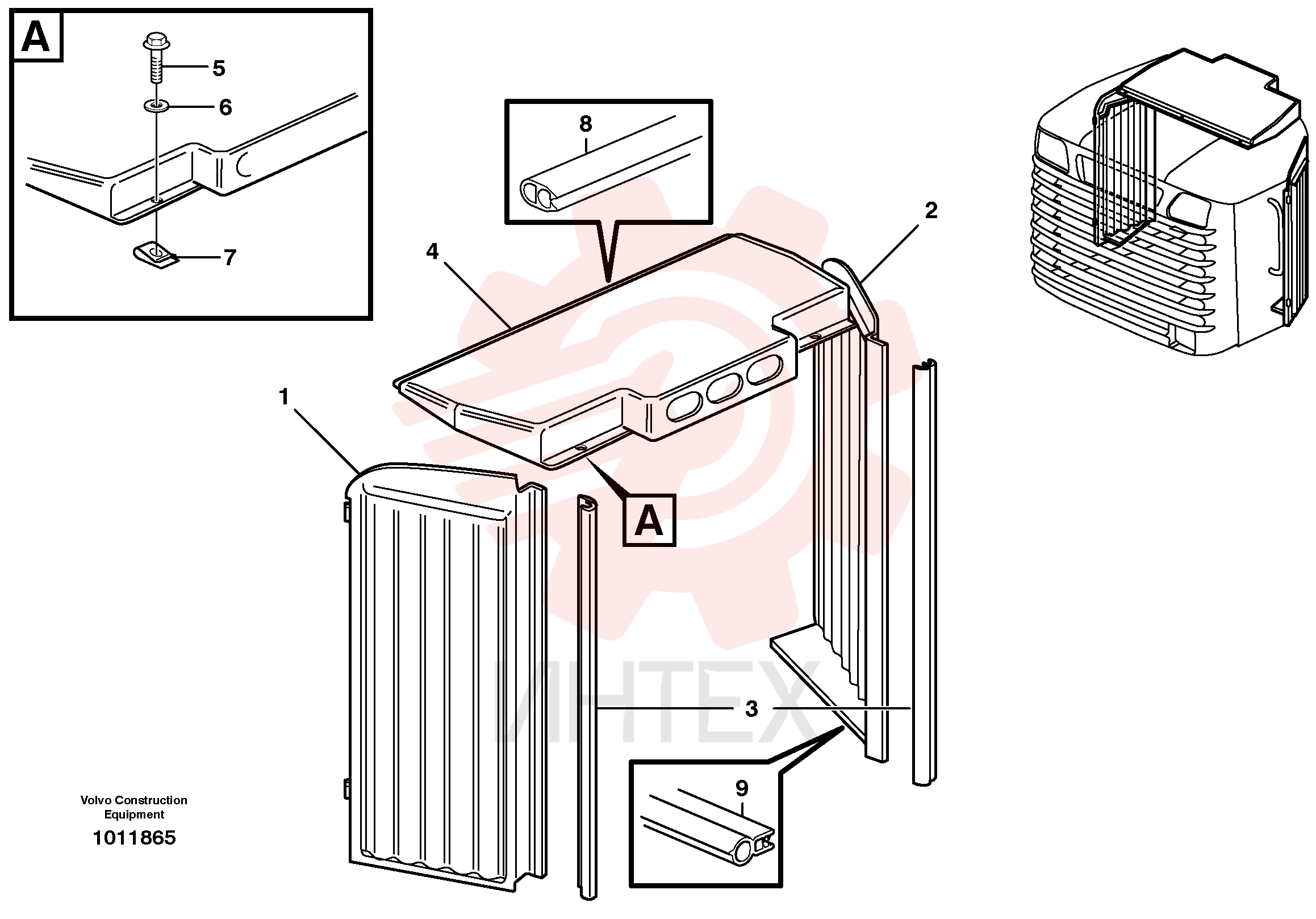 Air inlet hatch