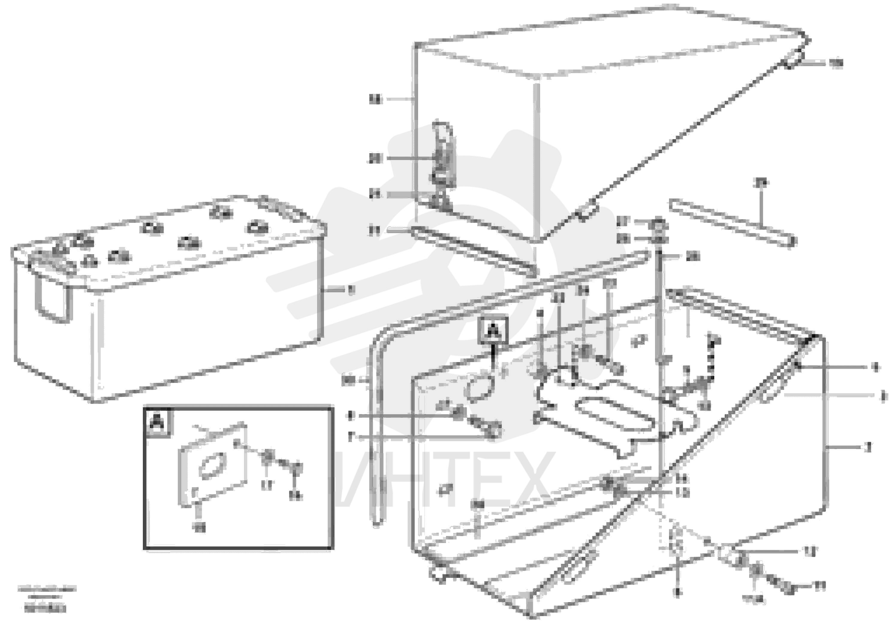 Battery shelf