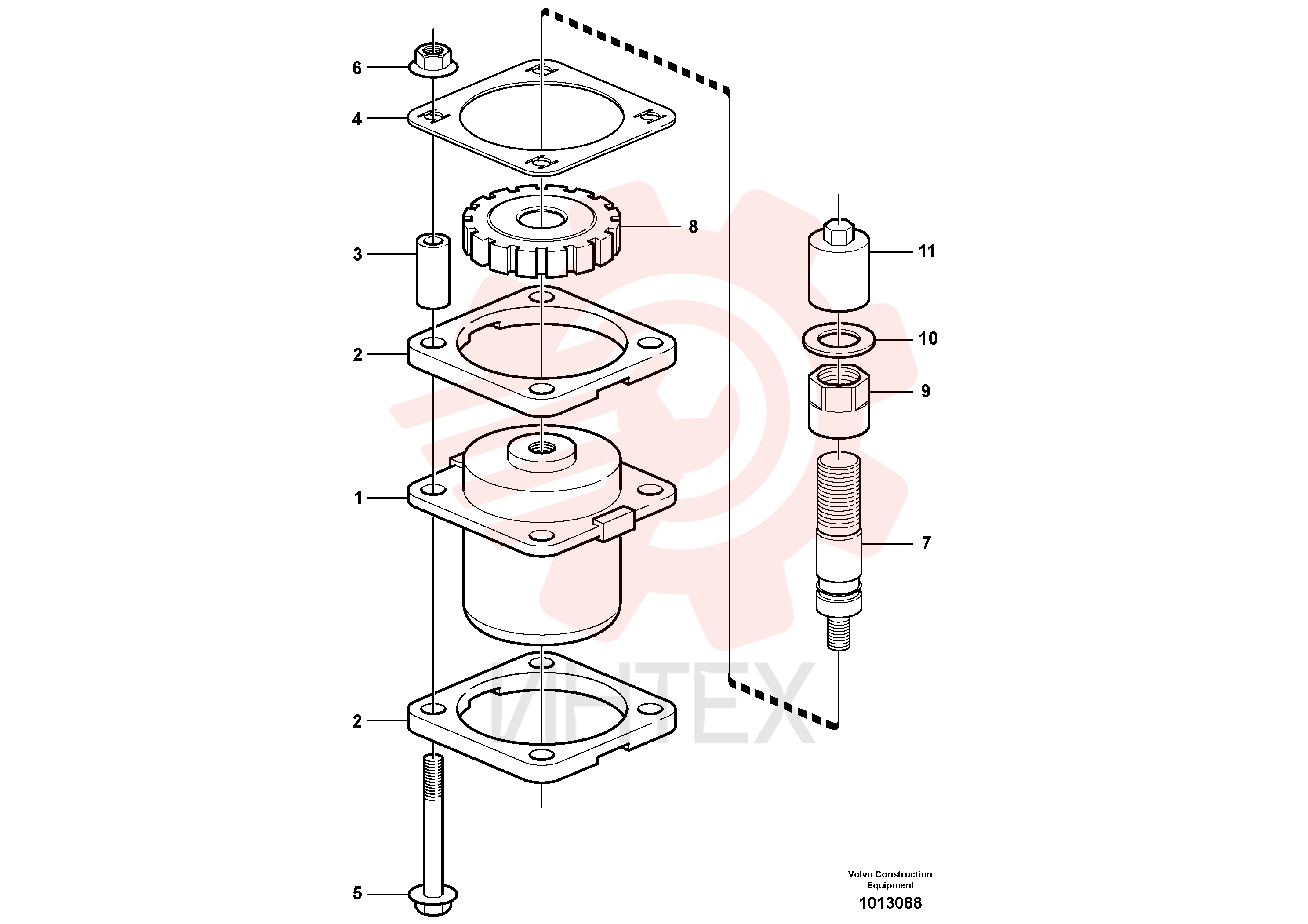 Cab suspension