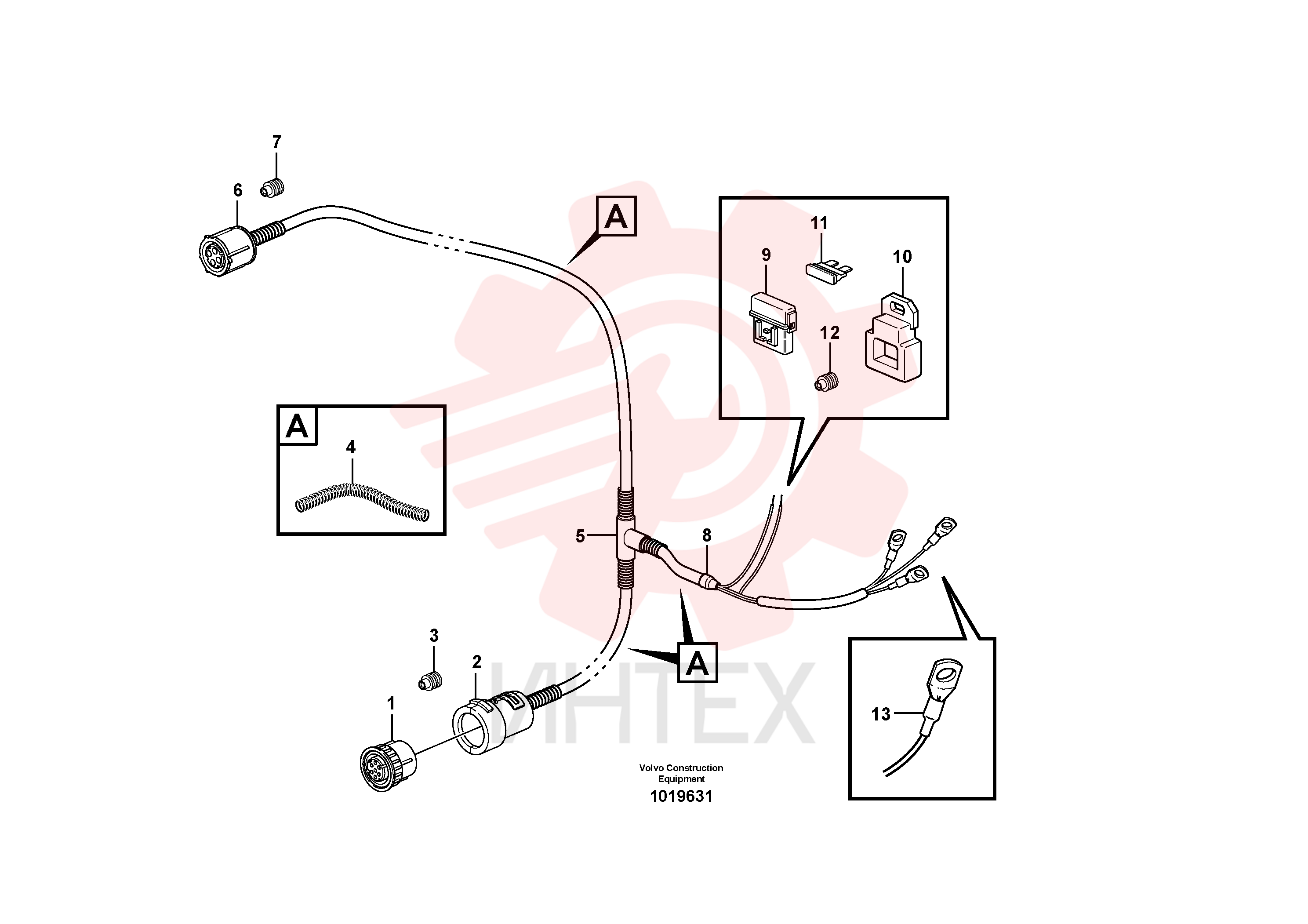 Cable harness