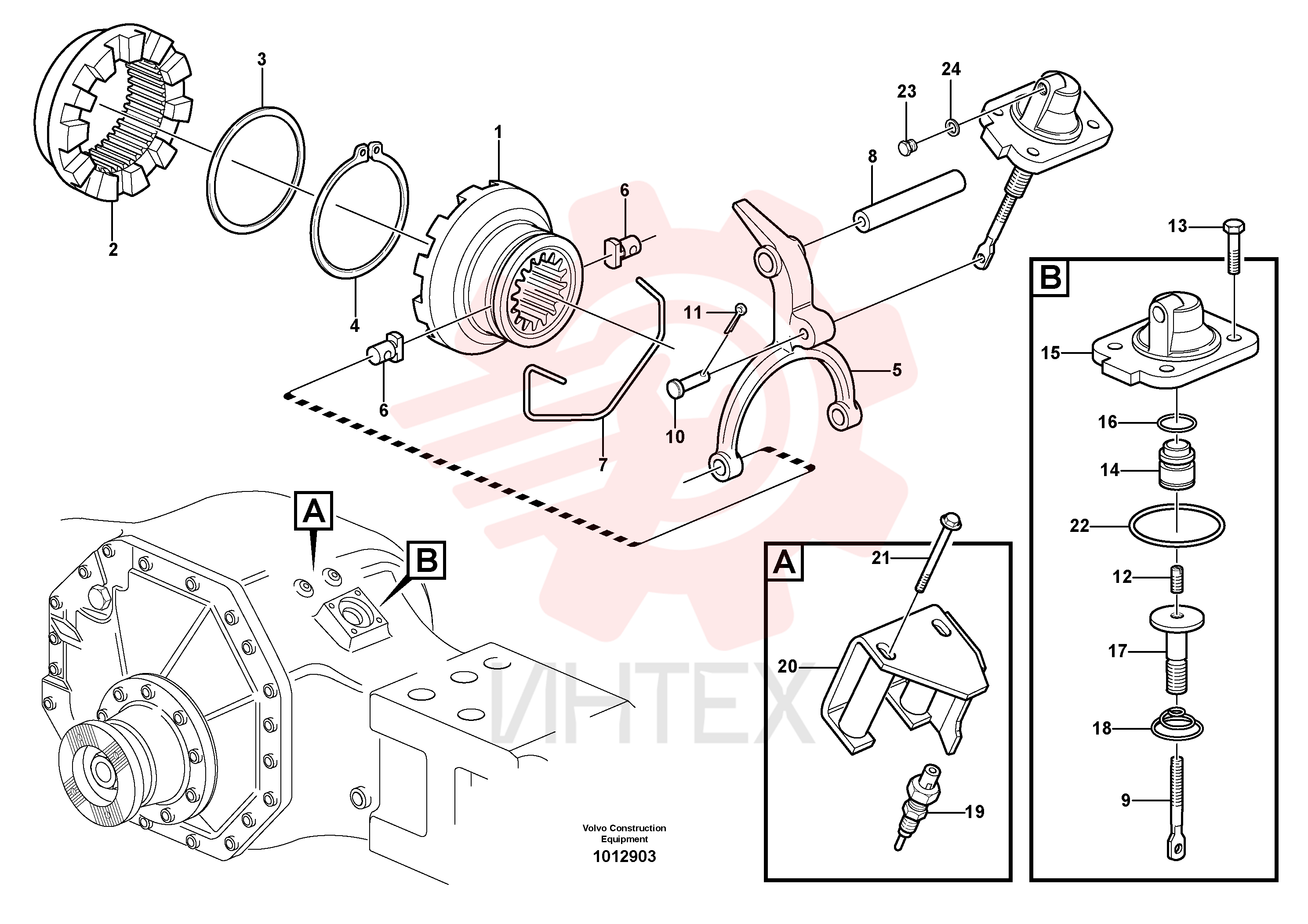 Companion flange