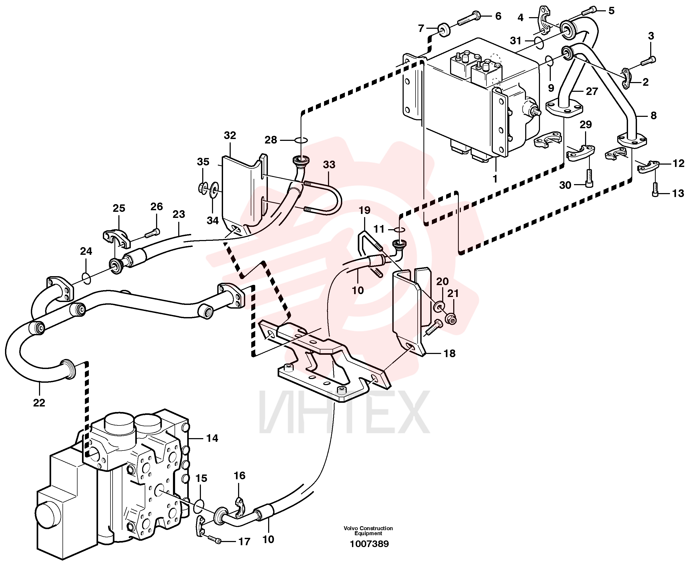 Direction valve VOE 11173318 (1)