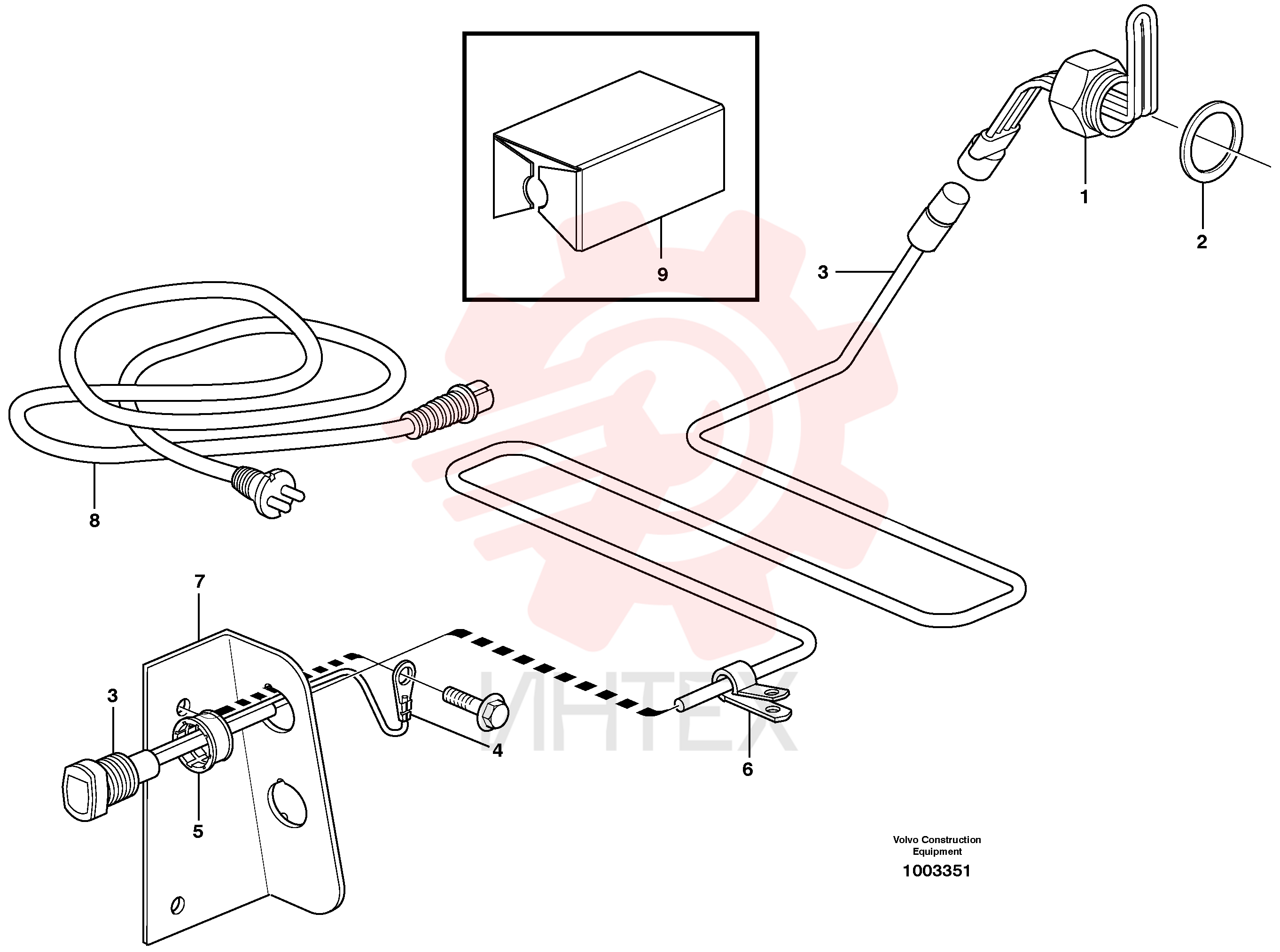 Engine heater VOE 11031078