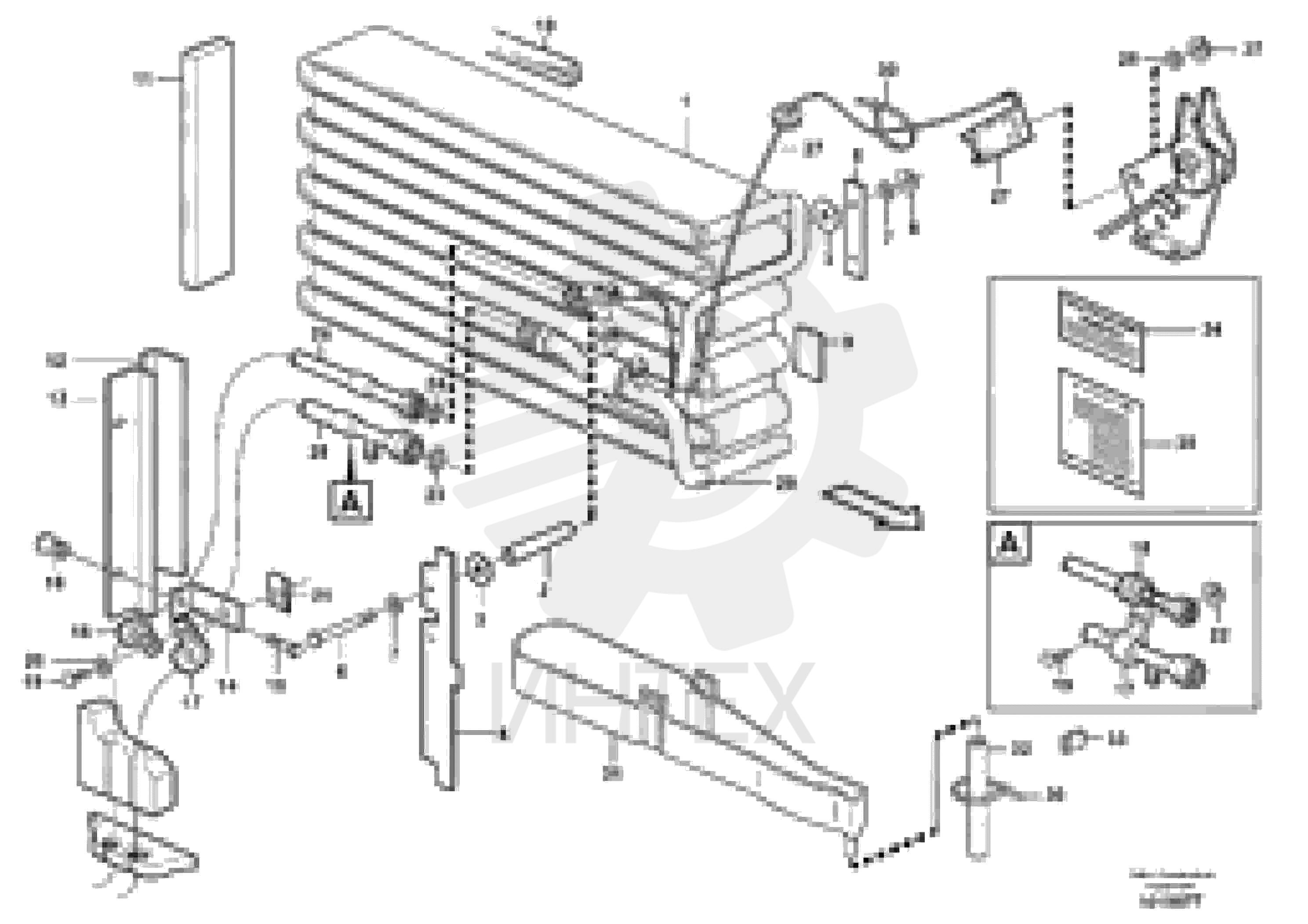 Evaporator System VOE 15042557 (2)
