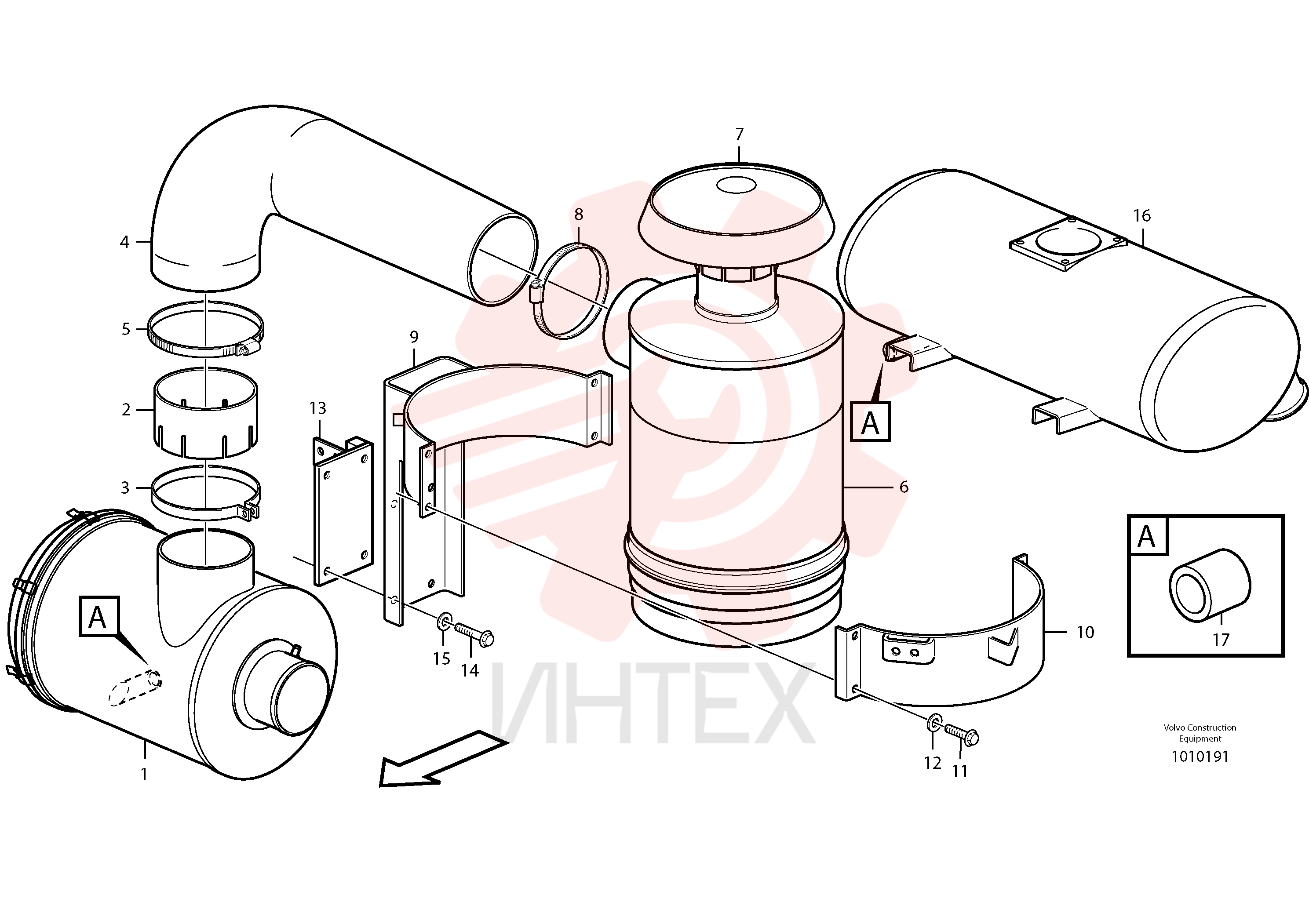 Flange screw VOE 946472 (2)