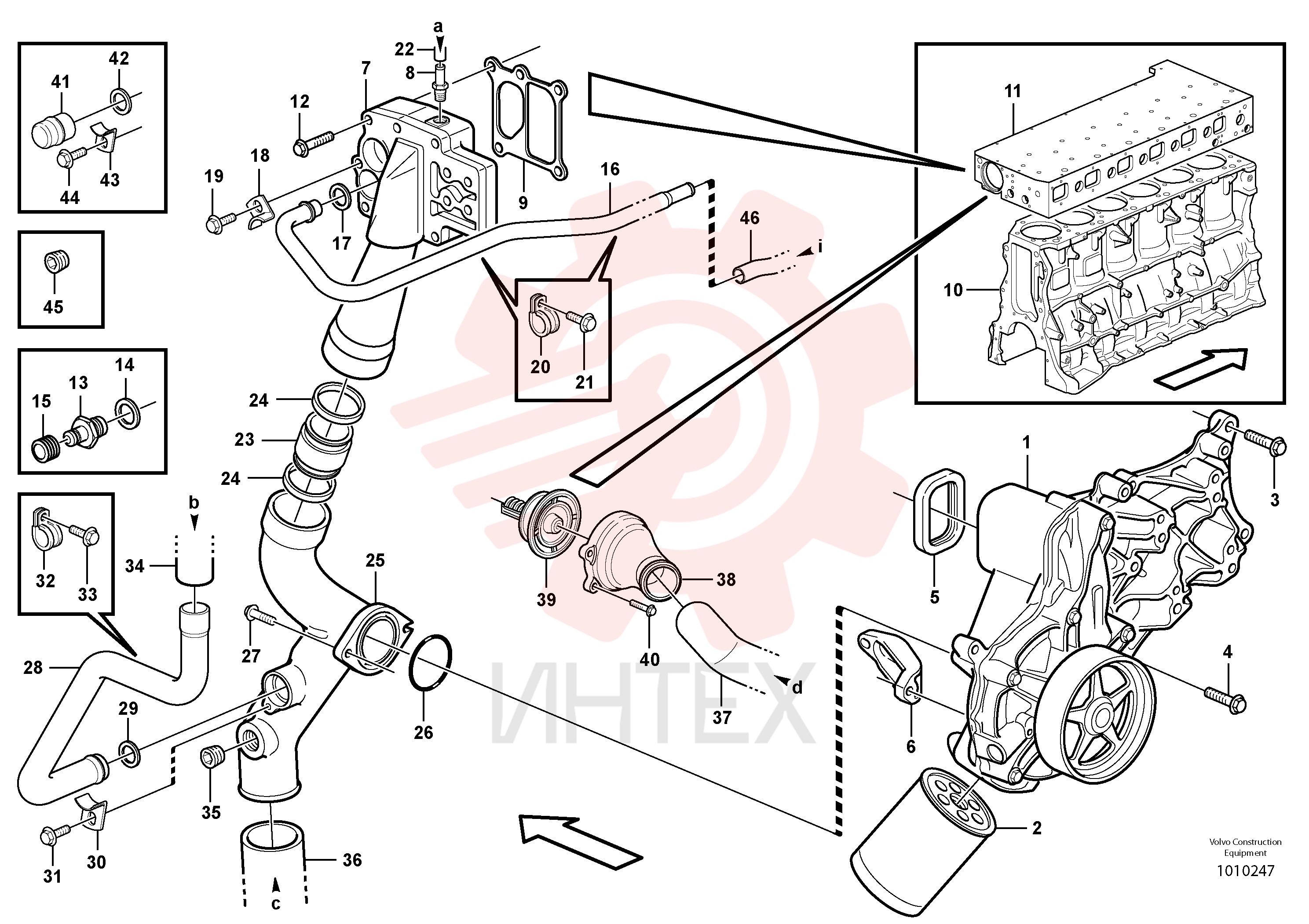 Flange screw VOE 13973924
