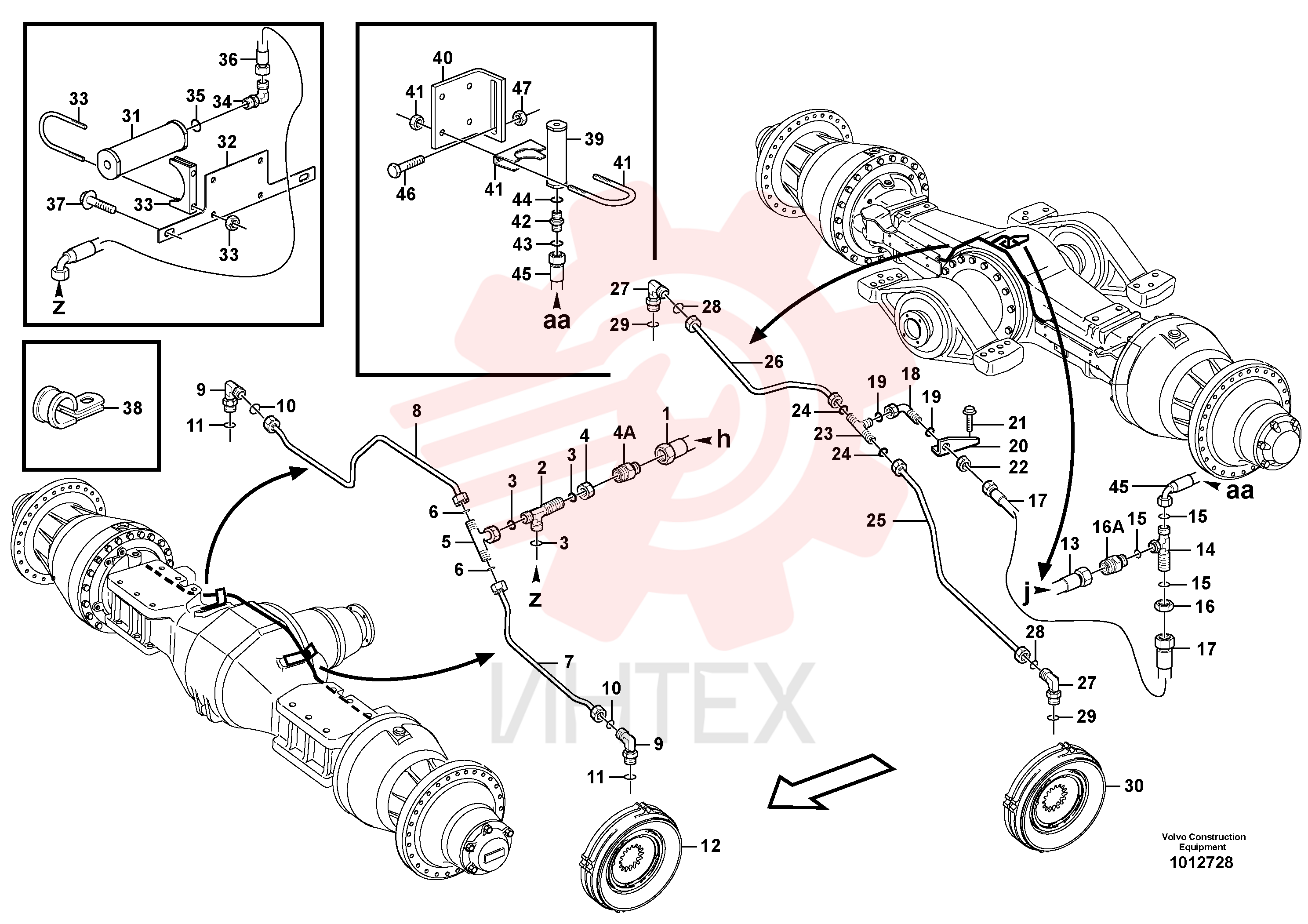 Hose assembly VOE 11172987