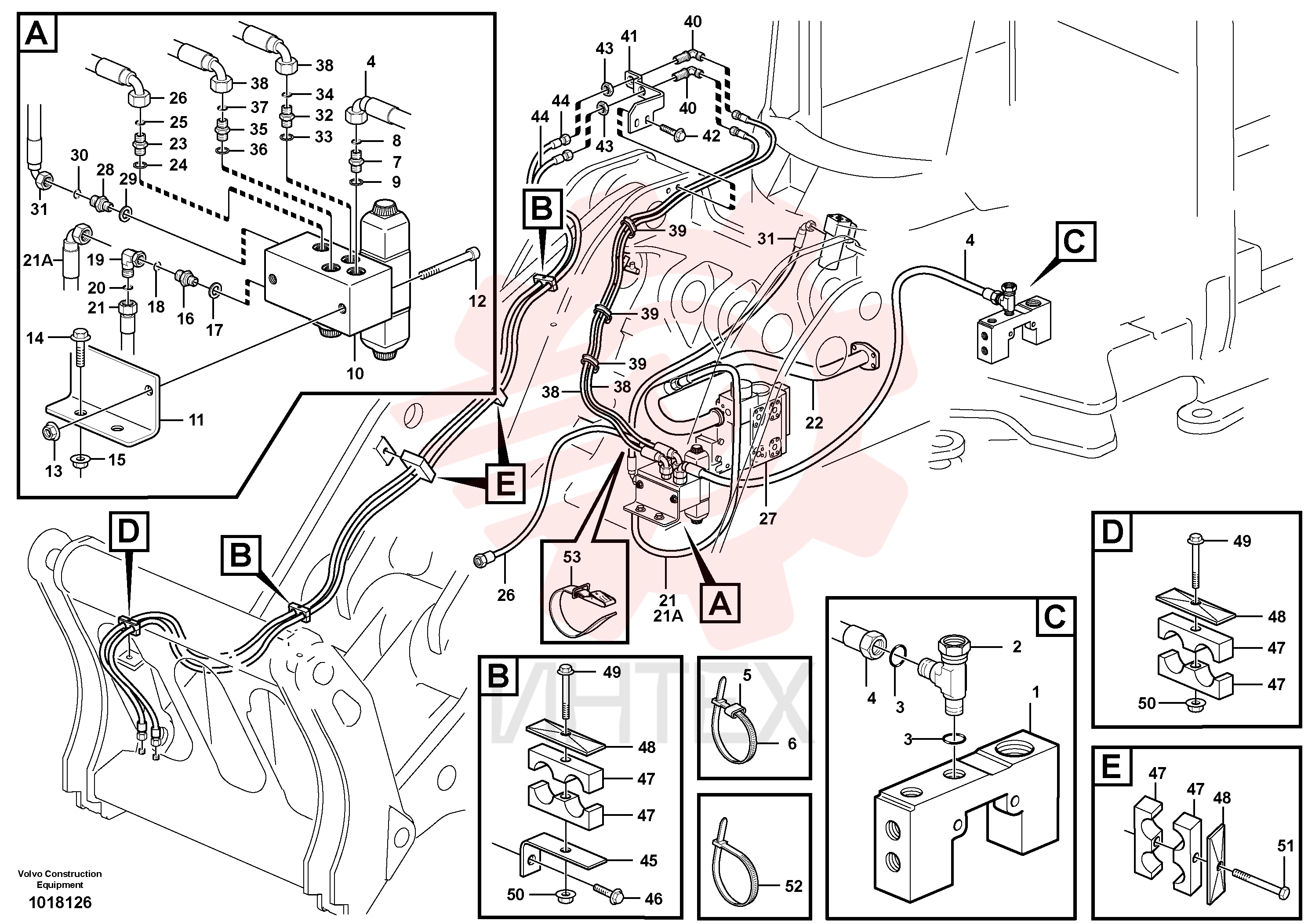 Hose assembly VOE 11130859