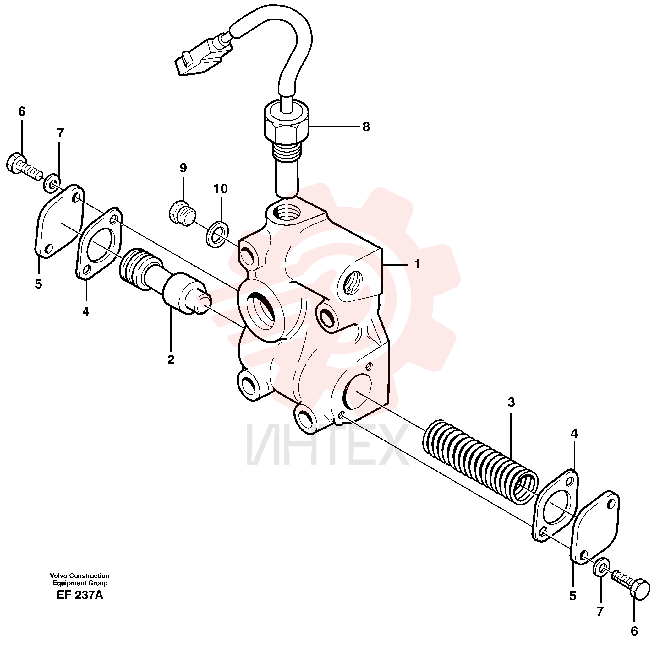 Lub Oil Valve VOE 11037252 (1)