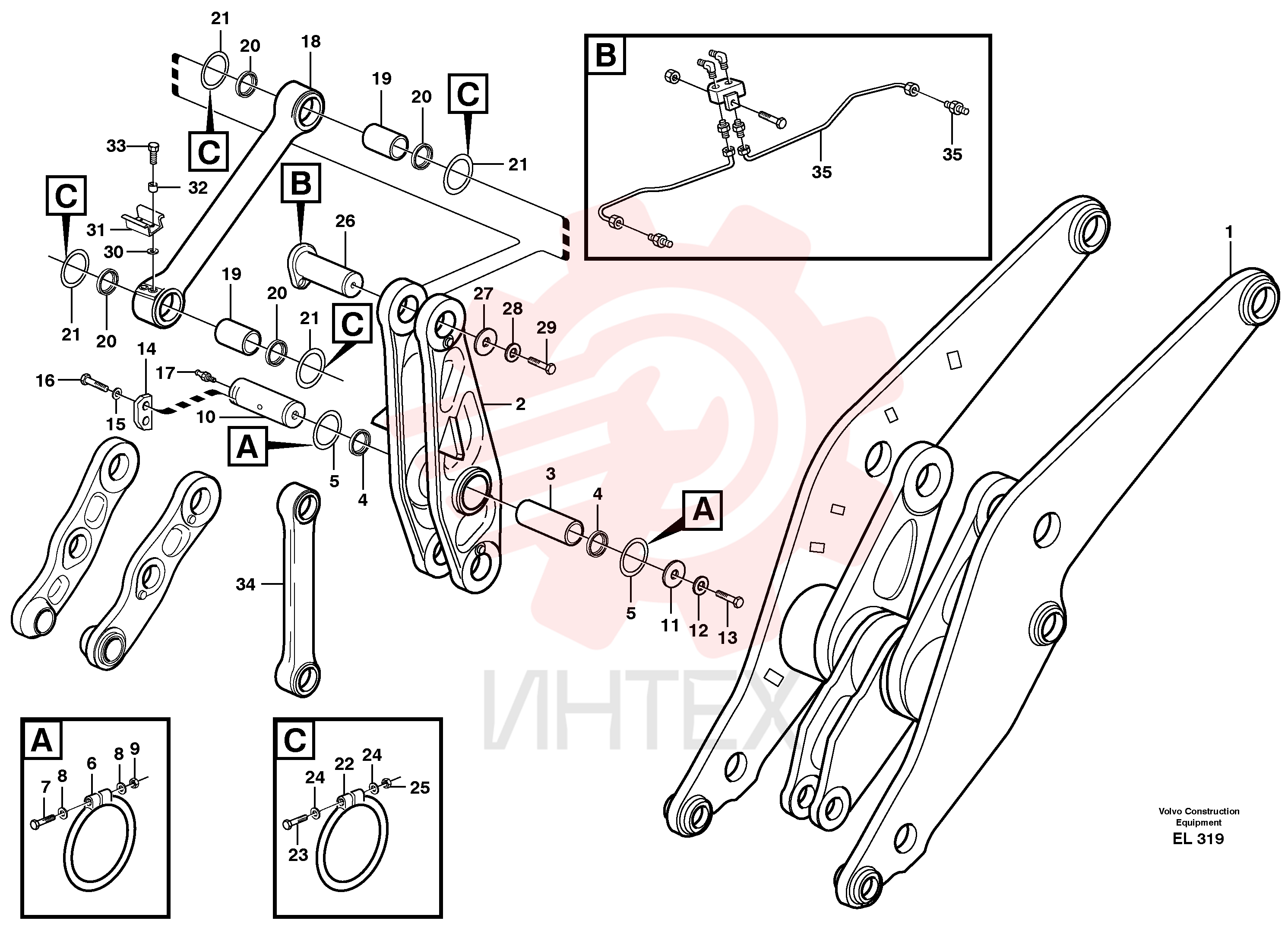 Lubricating nipple VOE 11025816 (8)
