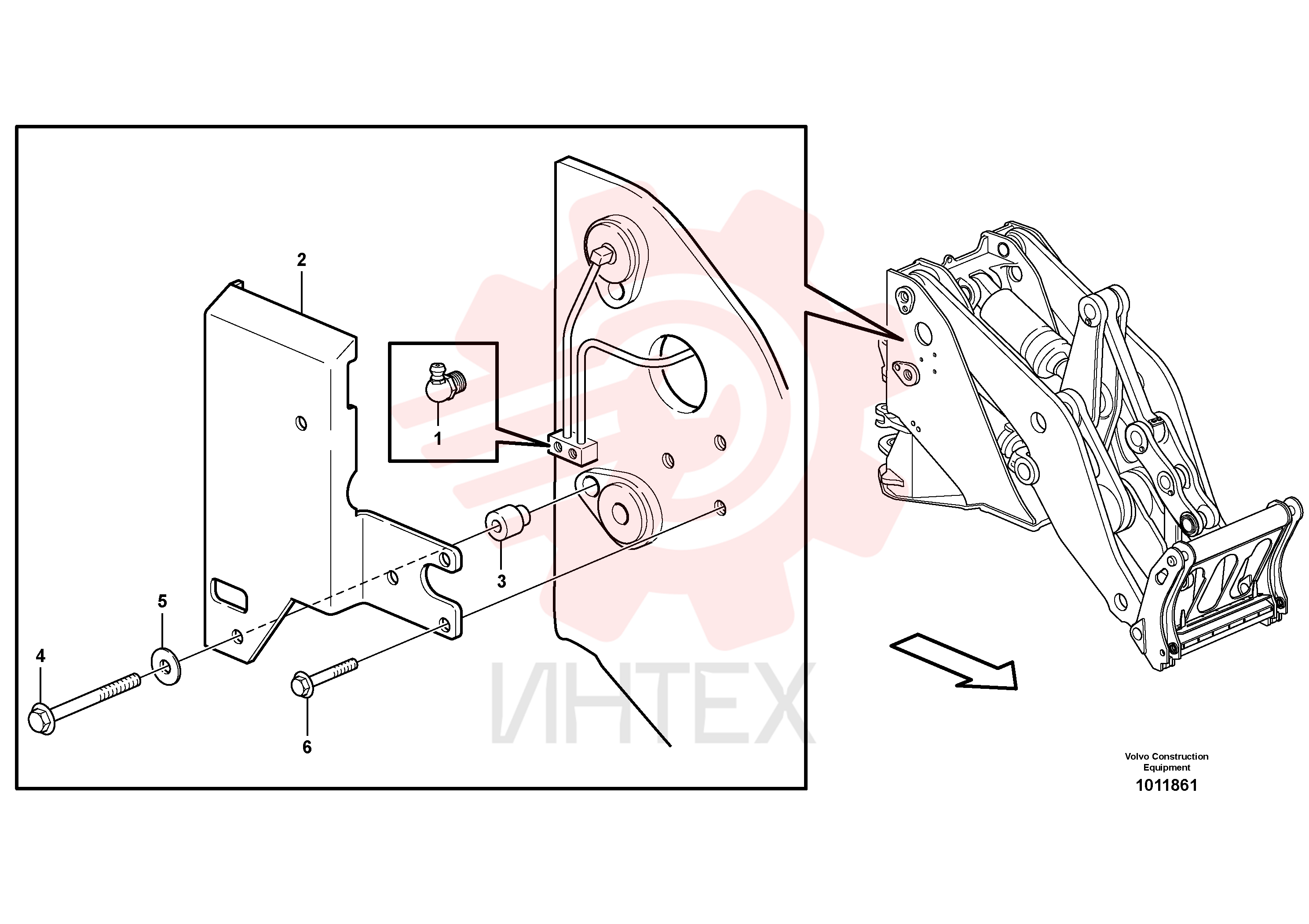 Protecting plate VOE 11180495 (2)