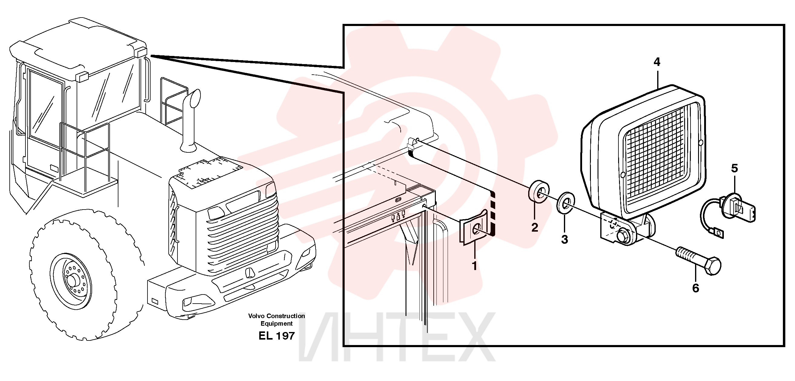 Spring nut VOE 13949867 (1)