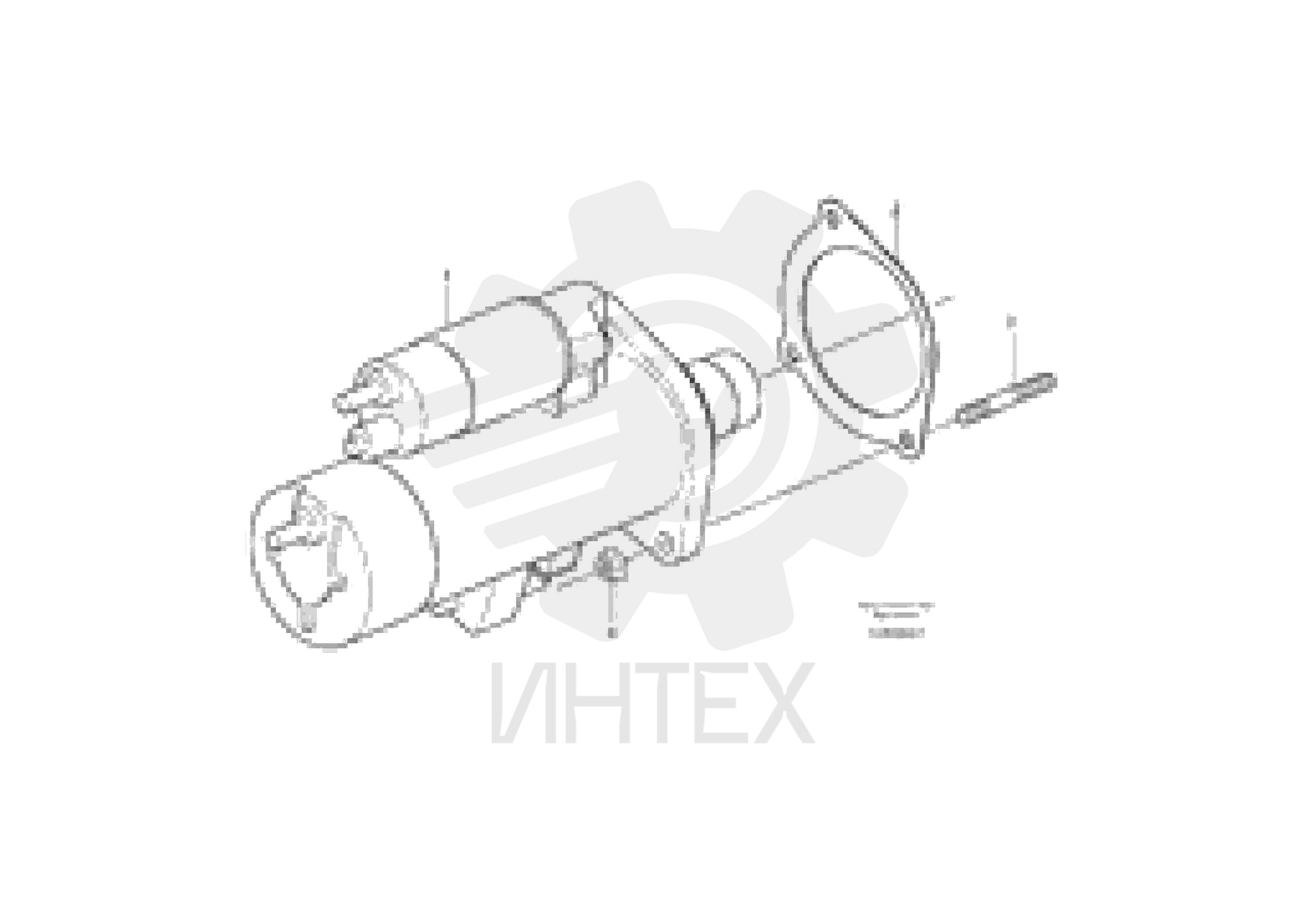 Starter motor VOE 11127809