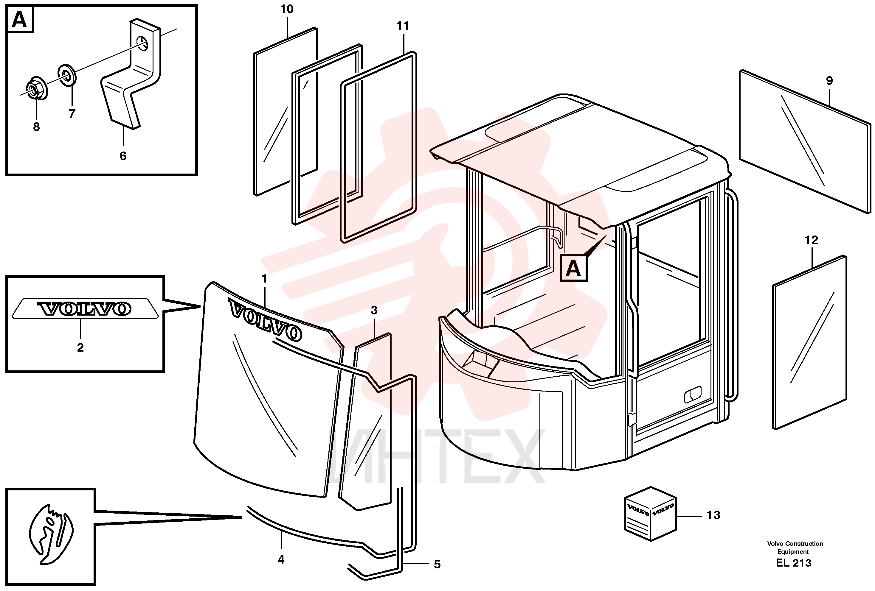 Windscreen VOE 11104449 (3)